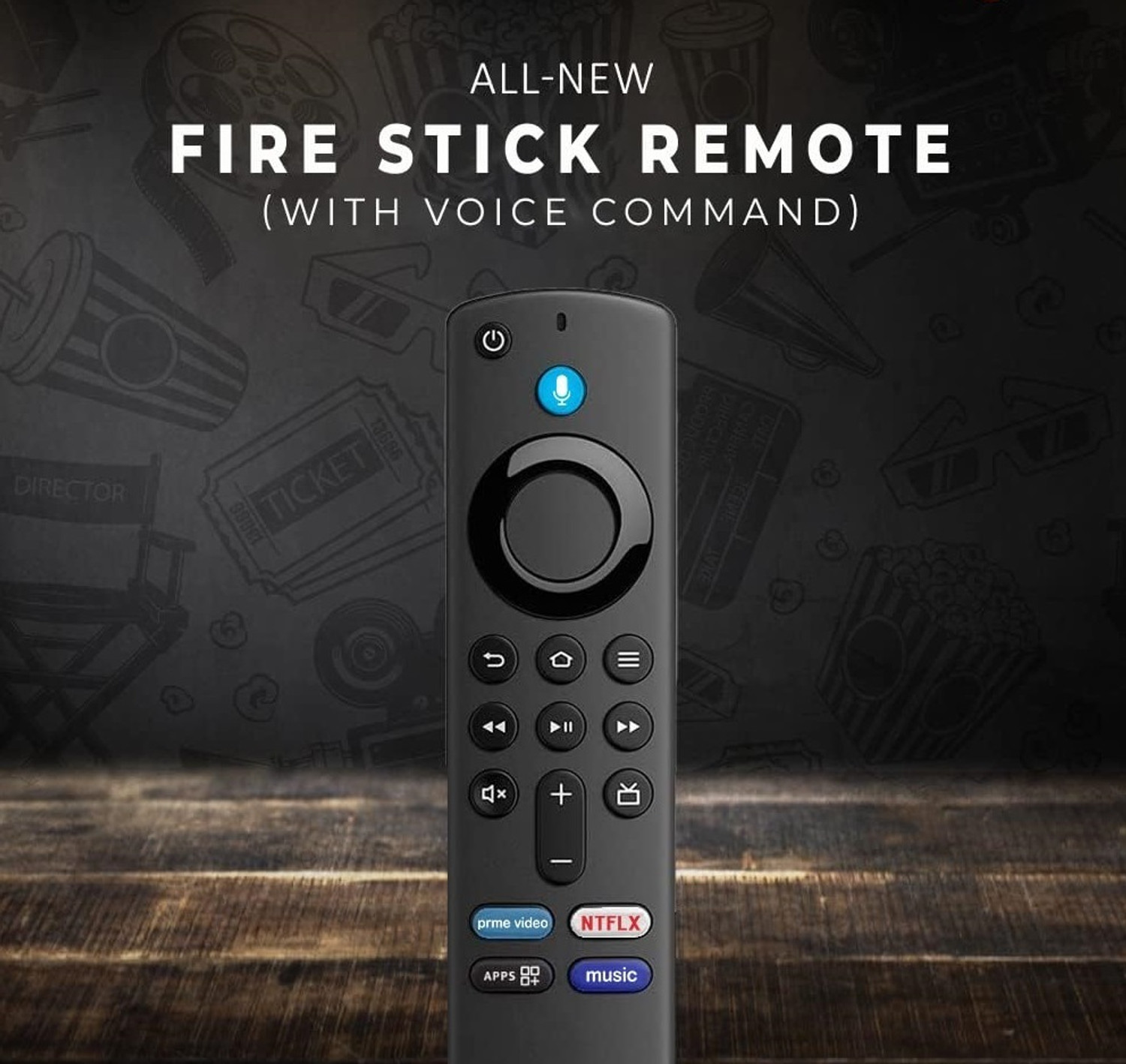 Image of HDF Firestick (AMZ-3RDGEN 1) 3rd Generation Fire TV Stick 4K Device with Voice Bluetooth Remote Controller