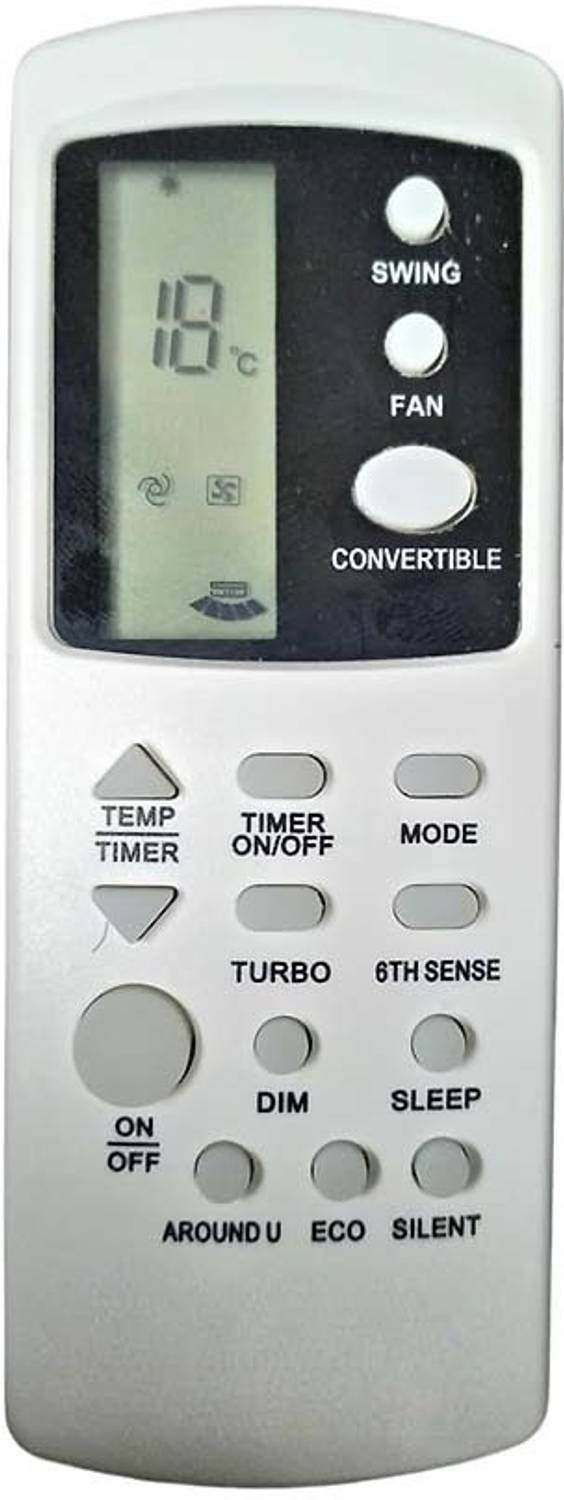 2fortheroad 222027 Airconditioner  AC Remote(compare keys with old remote) Whirlpool Magicool Remote Controller
