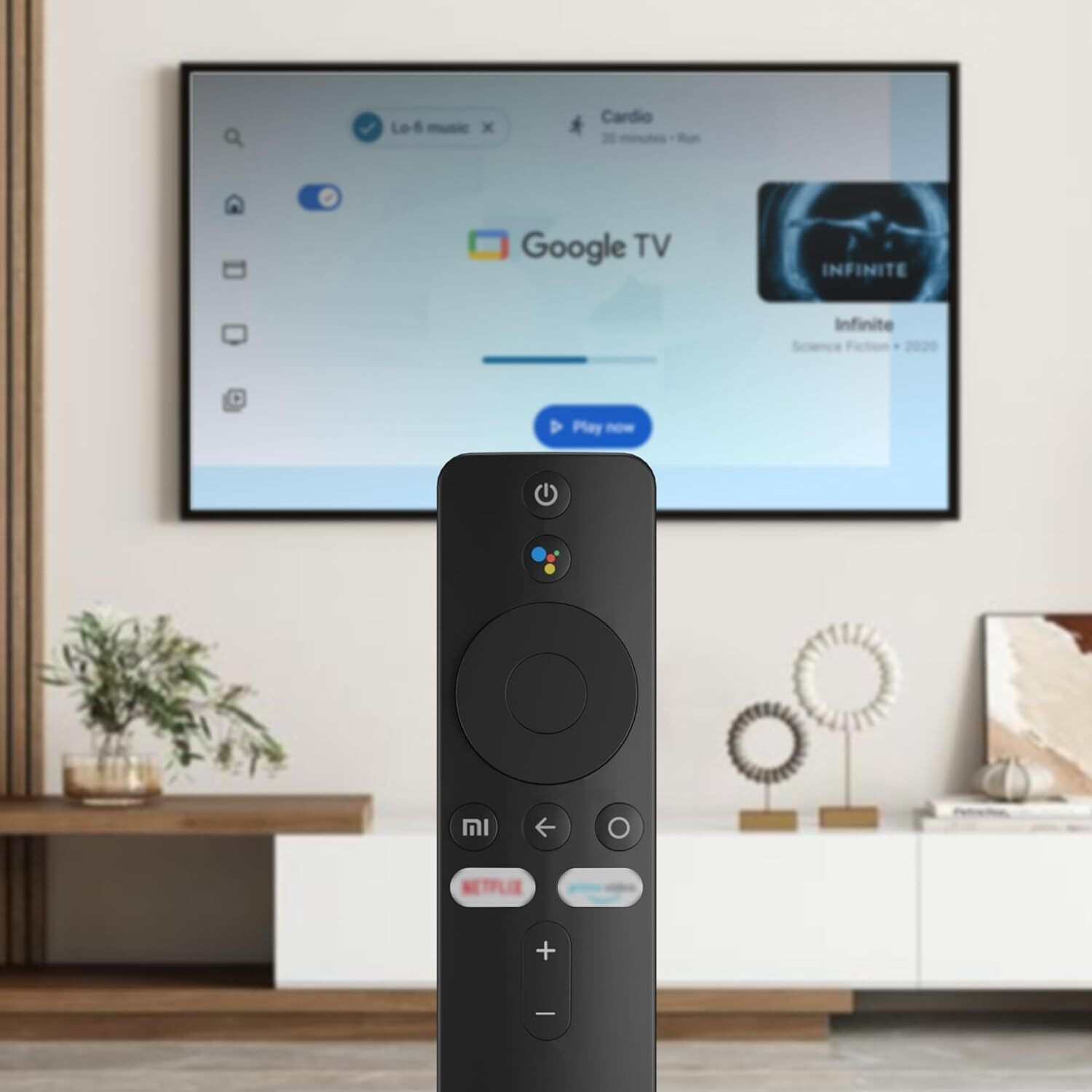 Image of Mi Original Mi X Pro, X series, Mi 5A Voice Remote Control with Google for Android (Bluetooth Remote) For Device Mi Android TV, Mi tv, Xiaomi Redmi Mi Smart Tv, MI Smart TV 4A Remote Controller
