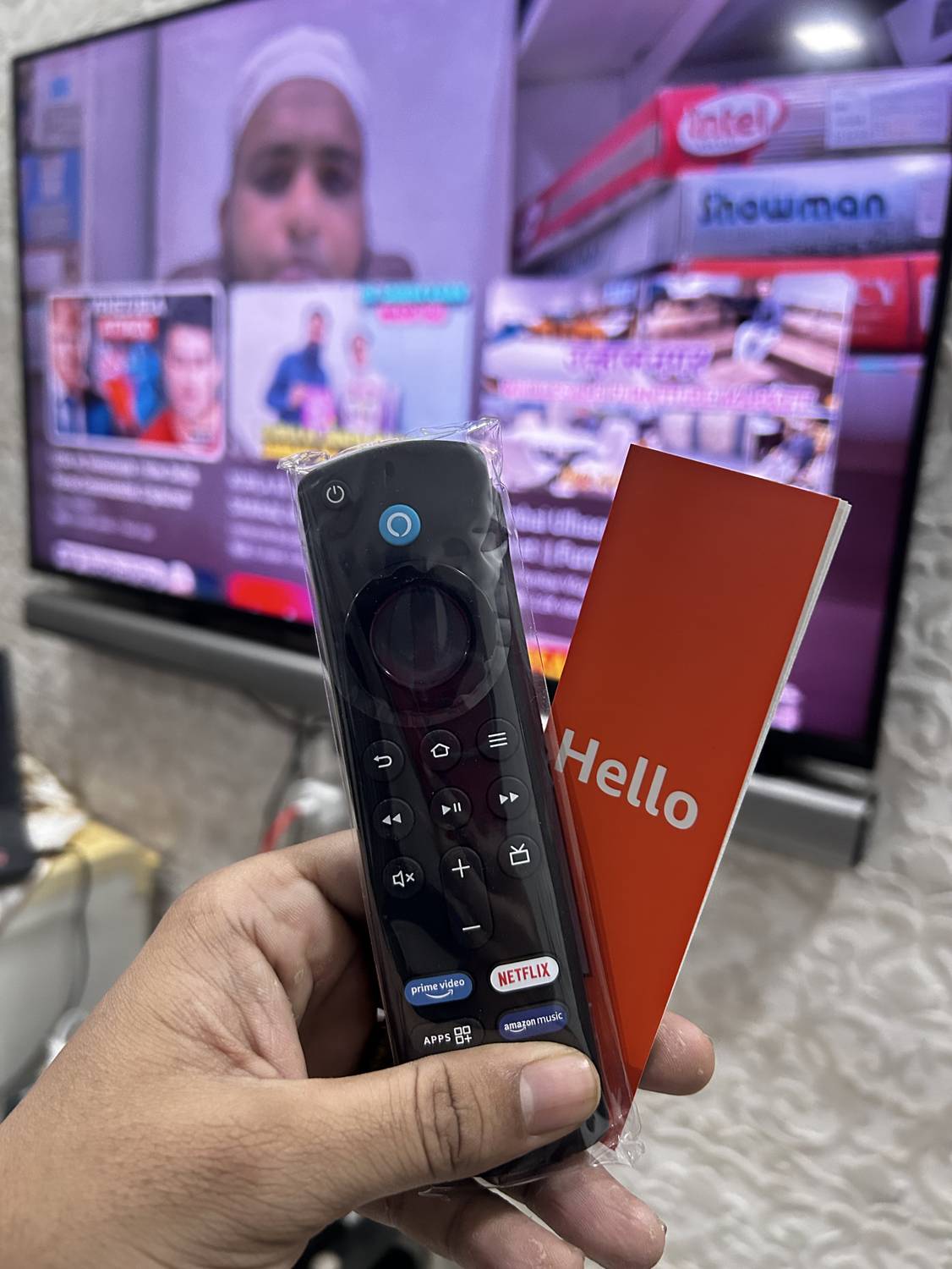 PVTAR AMAZ SERIES 100% OG REMOTE for Amz fire stick remote mic wo