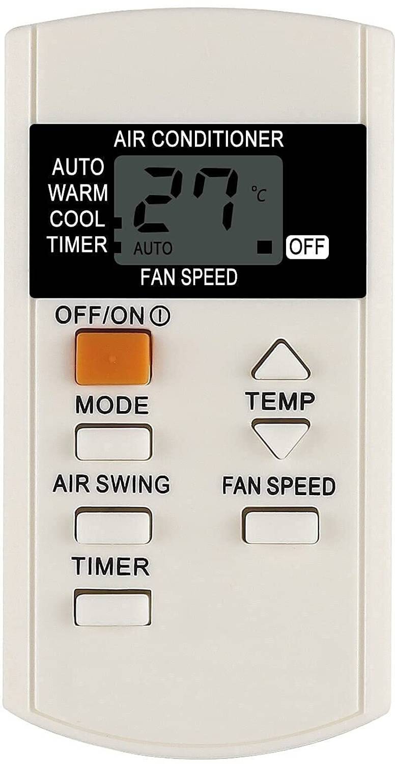 VRAVIA Compatible With Air Conditioner Remote No YY-44A Panasonic Split/Window, AC Remote Controller