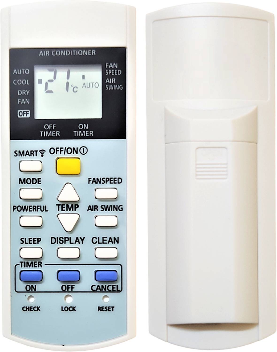 ERNIL AC Remote Compatible For Inverter Panasonic AC With Smart WiFi Button(Please Match Old Remote With Given Image) Remote Controller