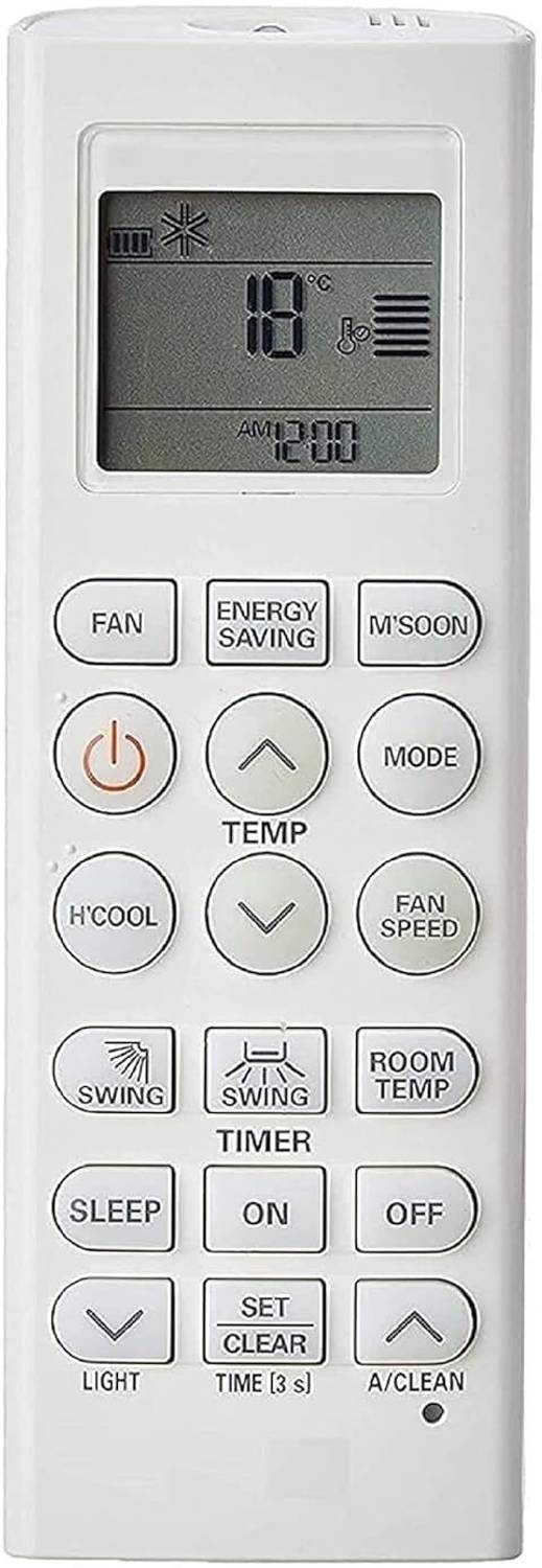 BARBET Compatible For LG 1.5 Ton Ac Remote |AR-LSA3NP3A| Work Only If Old Remote is Same LG Remote Controller