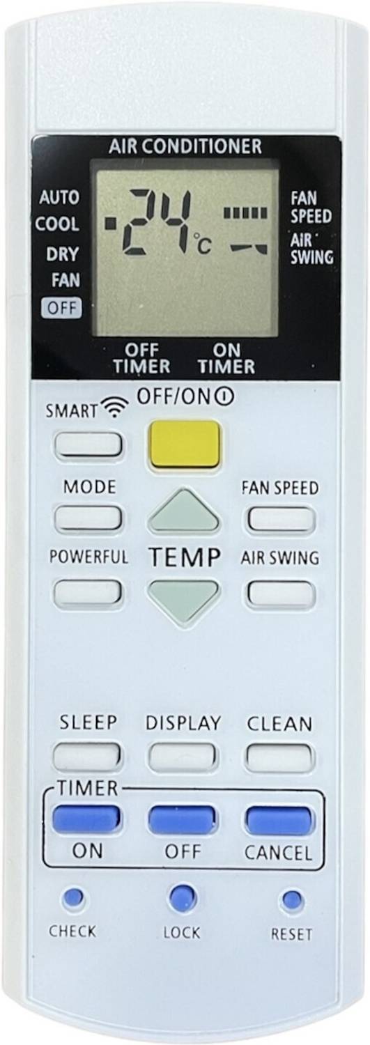 miracles in hand MIH29G AC REMOTE COMPATIBLE FOR WITH SMART WIFI FUNCTION PANASONIC Remote Controller