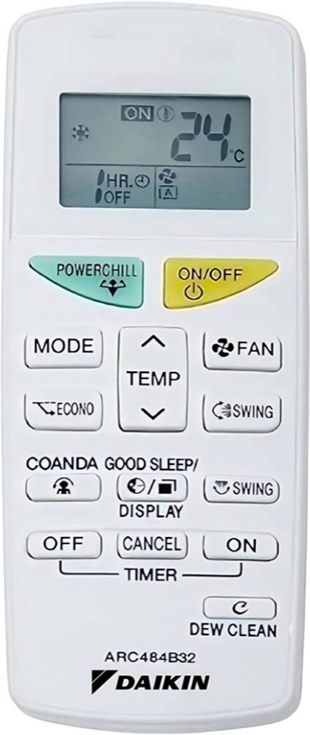 Spark Lite Compatible Remote Control for Daikin AC DAIKIN Remote Controller