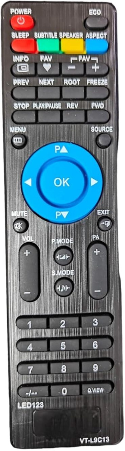 Image of EHOP Marq-53 Compatible Remote Control for LED LCD TV Marq Remote Controller