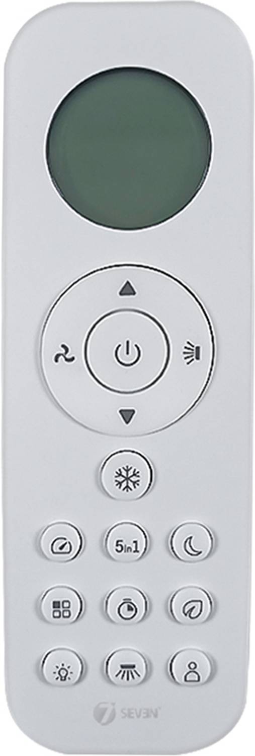 7SEVEN Compatible with BlueStar AC Remote Control Model 301 1 | 1.5 | 2 Ton Window and Split AC - Match Remote Key by Key with Existing Blue Star Air Conditioner Remote Controller