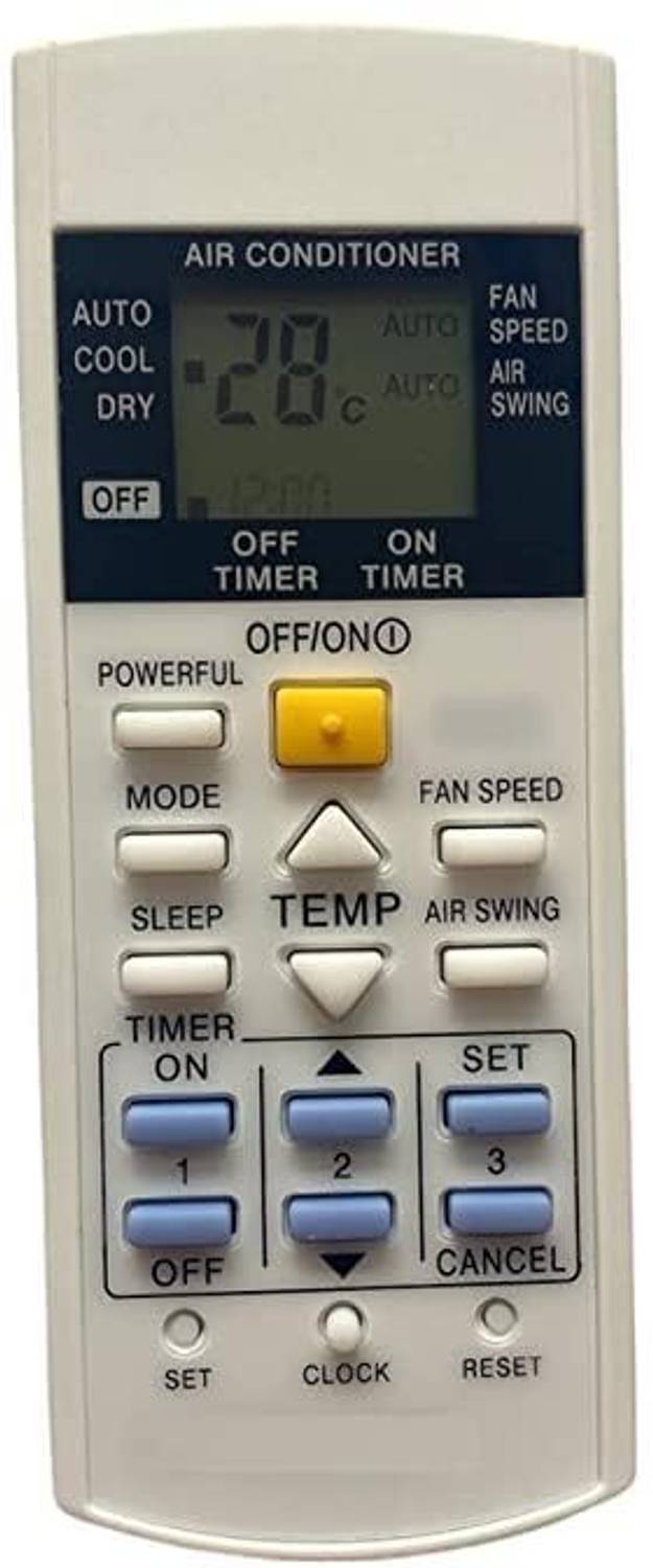 Kritex 29C Compatible for PANASONIC AC Remote Control Remote Controller