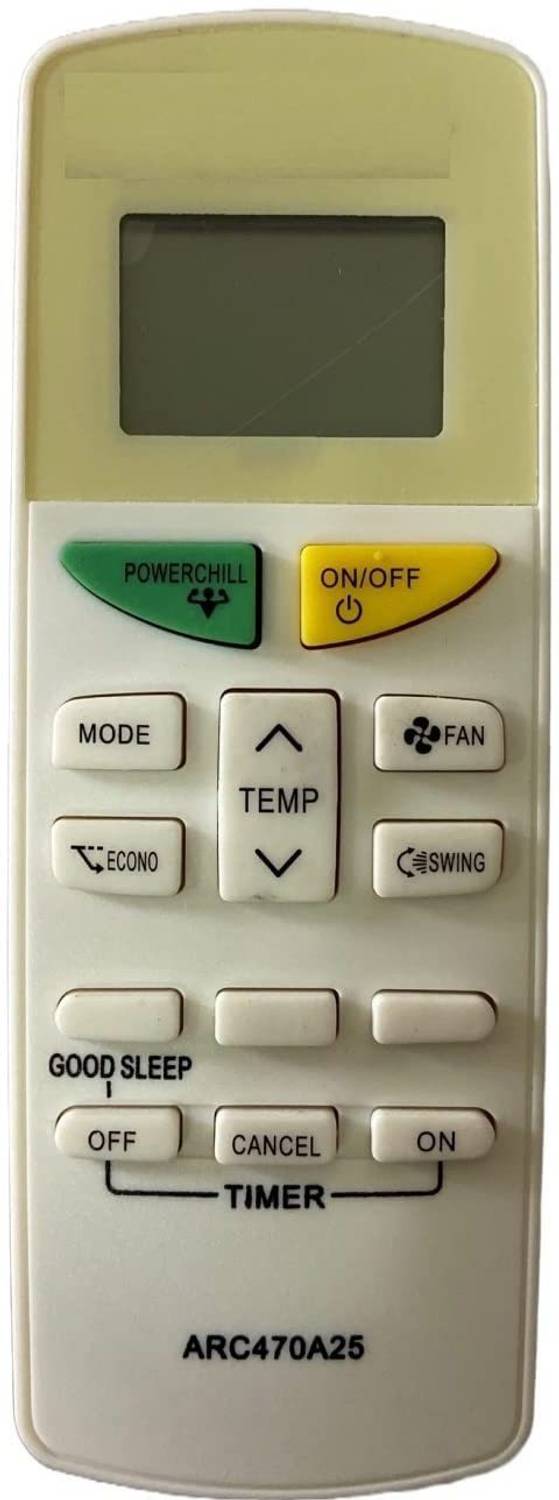 Rohit Electronics Remote Control Compatible for Air Conditioner 132A (White) Daikin Remote Controller