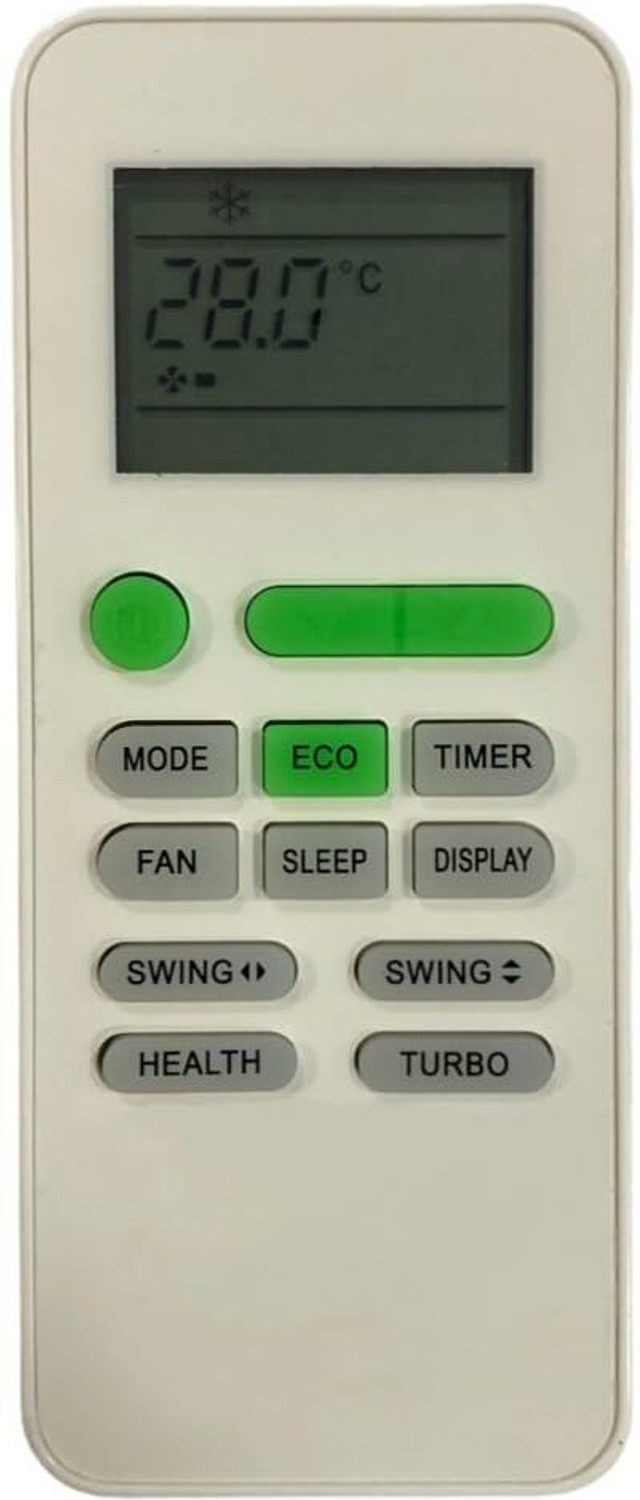 Image of Technology Ahead Remote for Forbes & More AC Model Brands mentioned on Description IFB AND GODREJ AIR CONDITIONER REMOTE IFB AC, Godrej AC, Lloyd AC, Kenstar AC, Videocon AC, Panasonic AC, Croma AC, Sansui AC Remote Controller