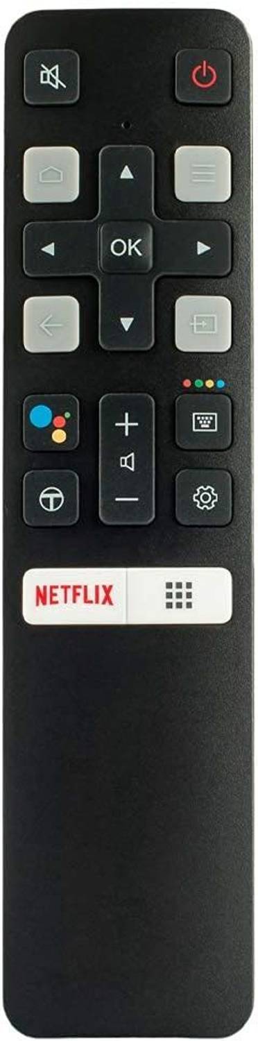 2fortheroad 222058 Compatible TV Remote Control WITH VOICE COMMAND (Compare The Keys) TCL TV TCL Remote Controller