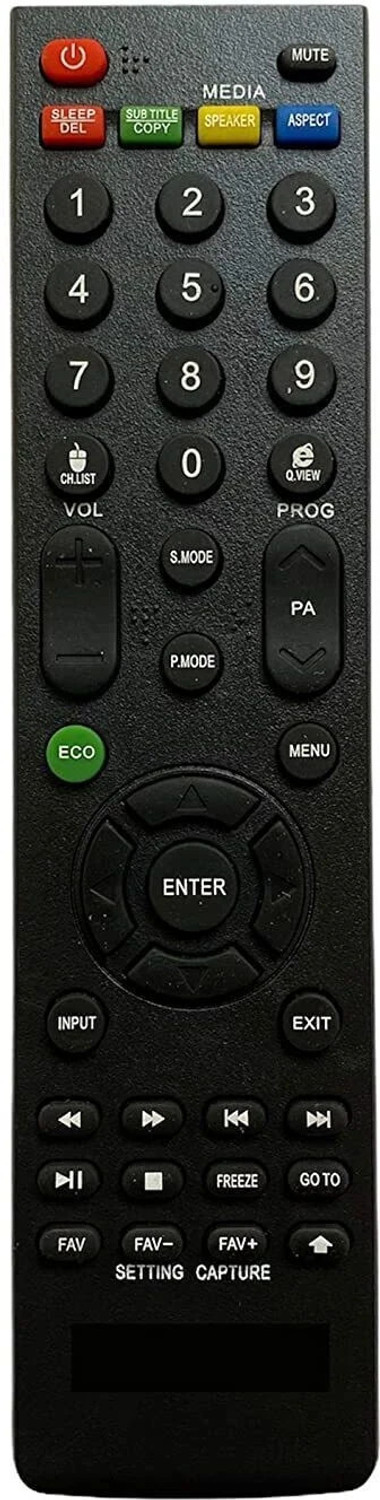 Image of Woniry LCD /LED Remote No. TN648, Compatible for LCD /LED TV Remote Thomson Remote Controller