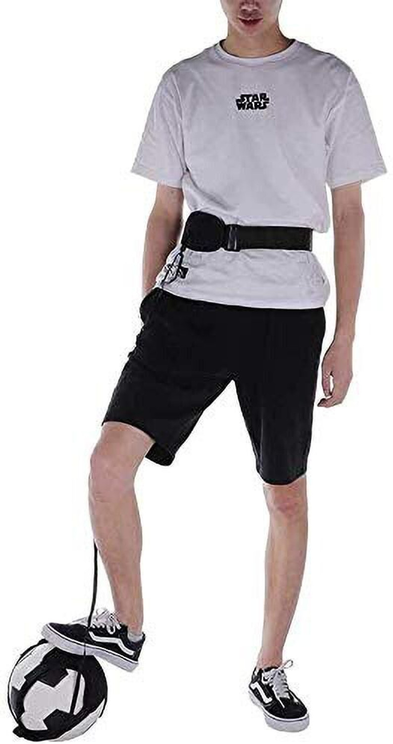 Image of IRIS Soccer /Volleyball /Rugby Trainer, Football Kick Throw Solo Practice Training Aid, Resistance Tube