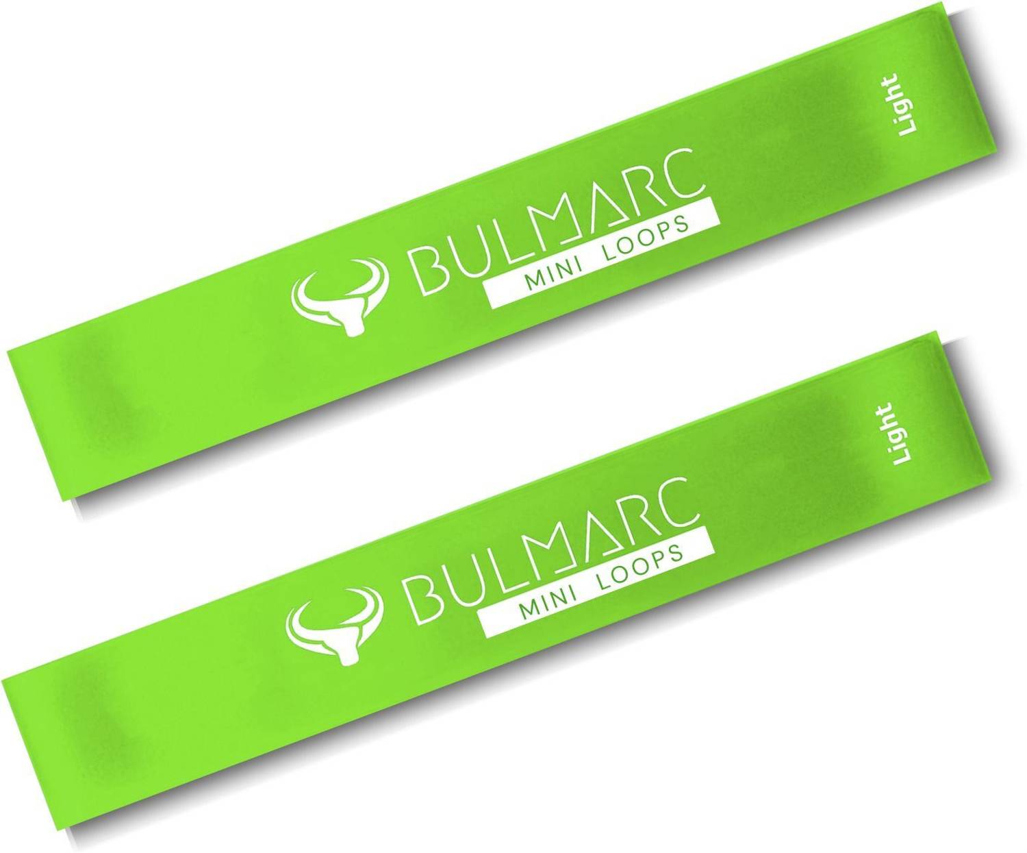 Bulmarc Set of 2 Light Resistance Bands (30 - 55 lbs) Resistance Tube