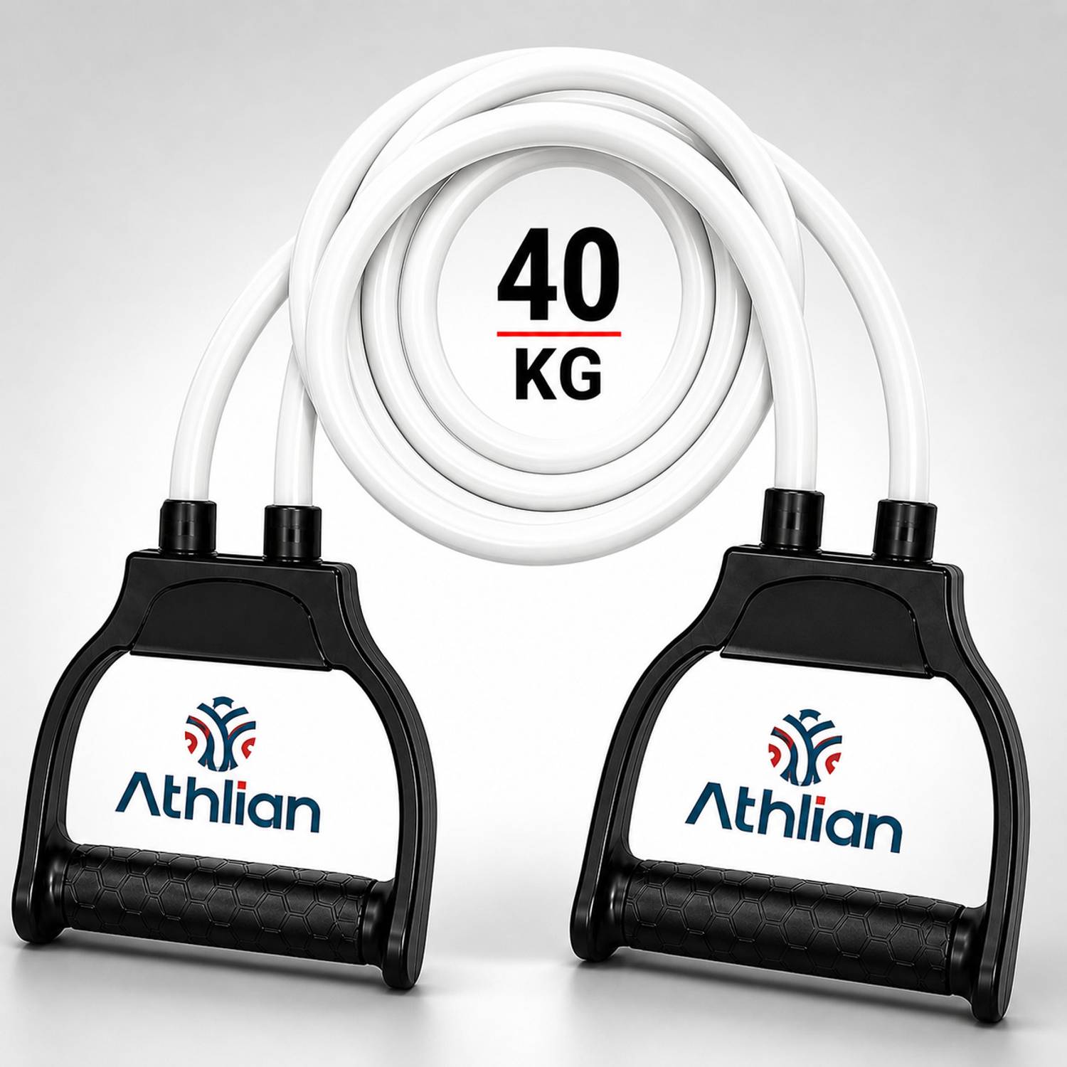 Athlian Premium Toning Tube - High-Durability for Full-Body Workouts Resistance Tube Resistance Tube