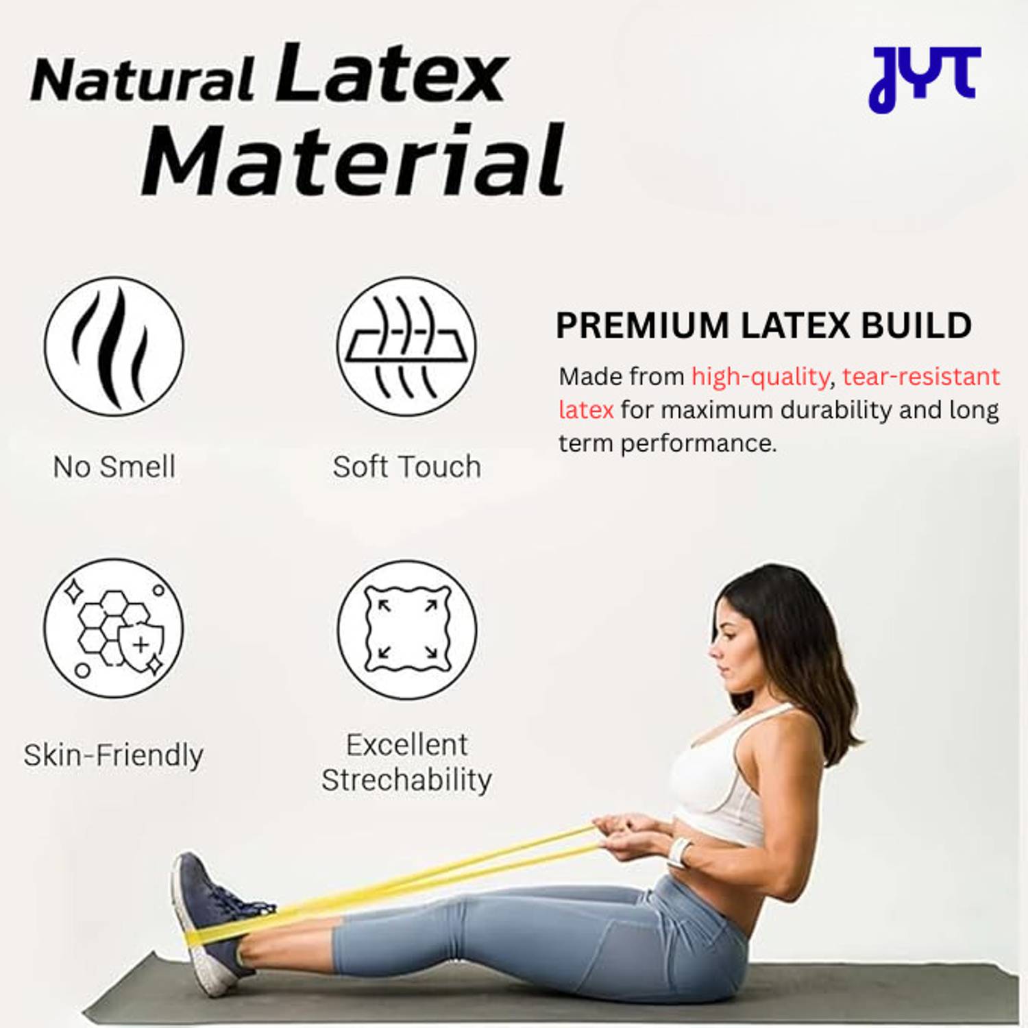 JYT 30 Kg Resistance Band for Workout - Image 4