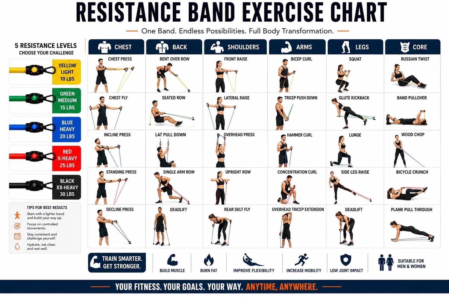 ELIXIR RISE 11 Pcs Resistance Bands - Image 5