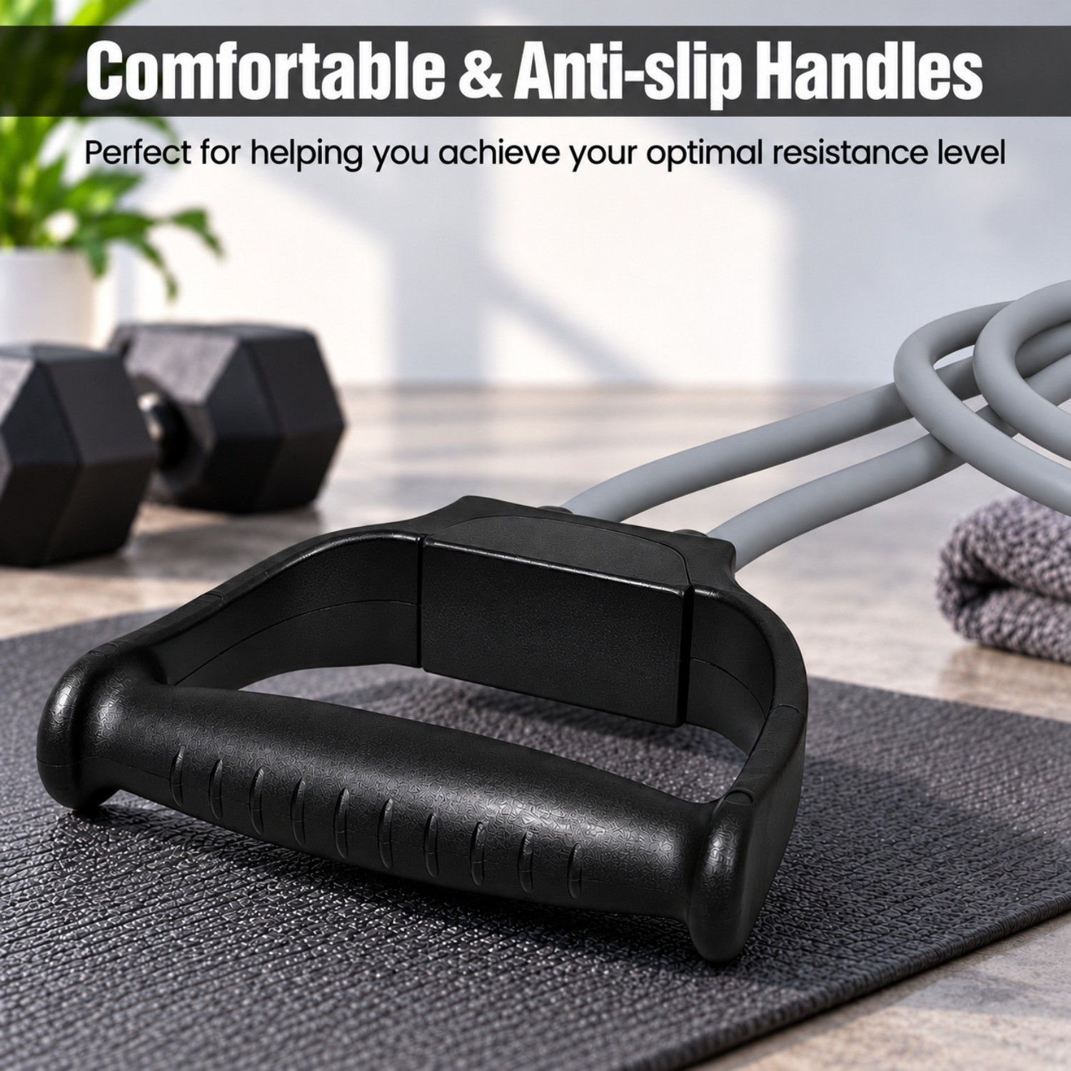 Image of Shopeleven Double band resistant band for pull rope toning tube for full body exerciser Fitness Band