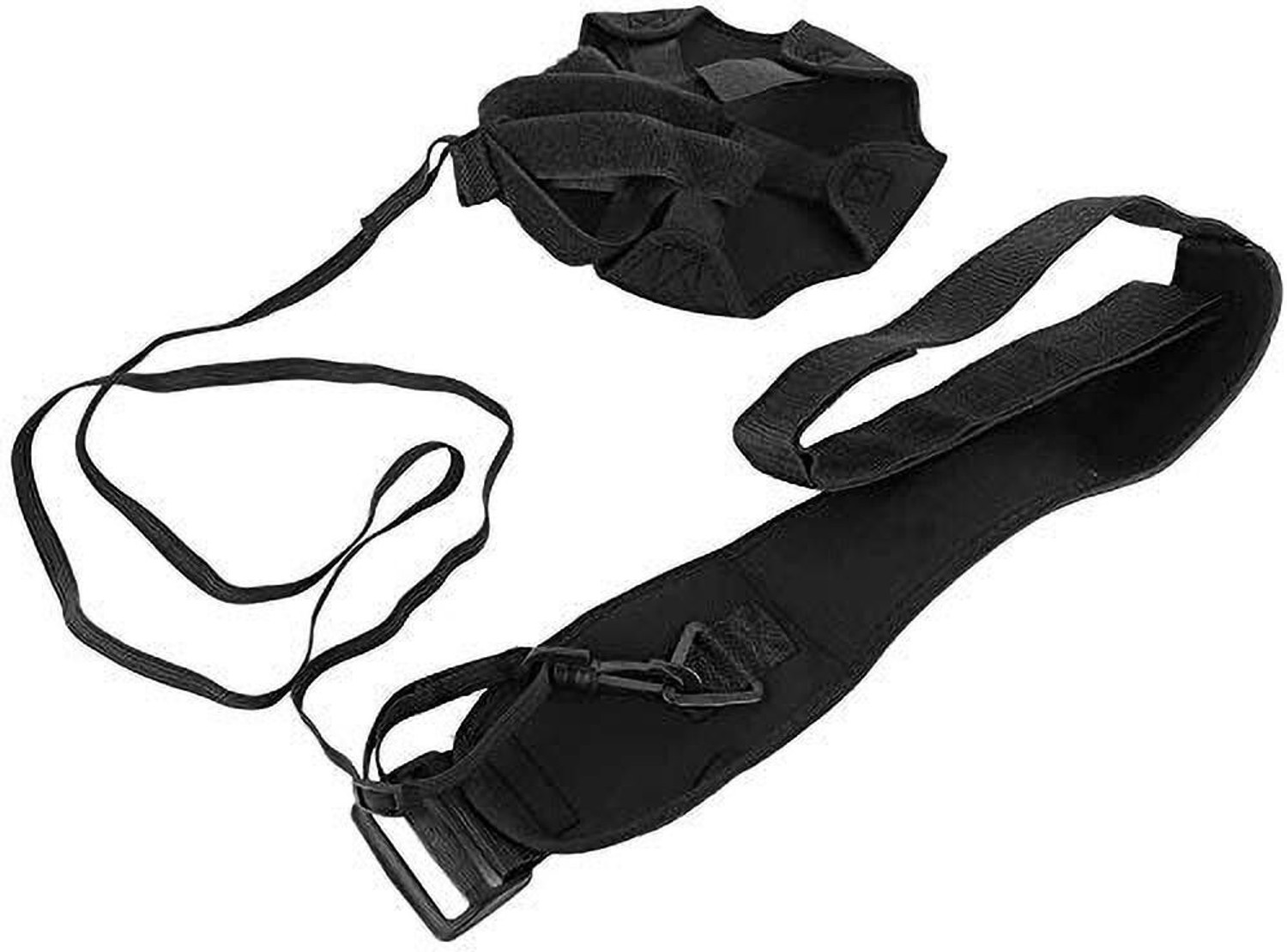 Image of IRIS Soccer /Volleyball /Rugby Trainer, Football Kick Throw Solo Practice Training Aid, Resistance Tube