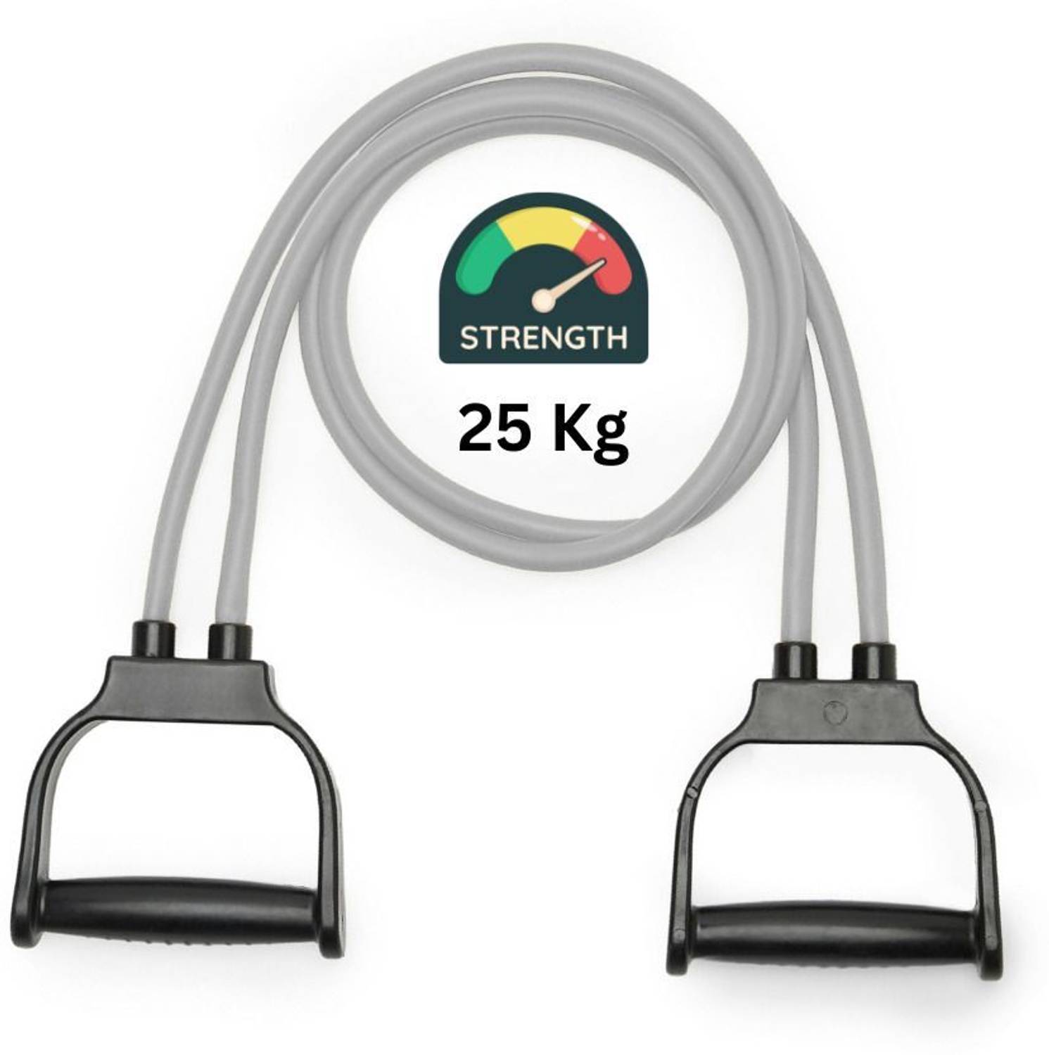 GJSHOP Toning Tube High Resistance Rope Fitness Exercise, Home Gym, Physical Strength Resistance Tube