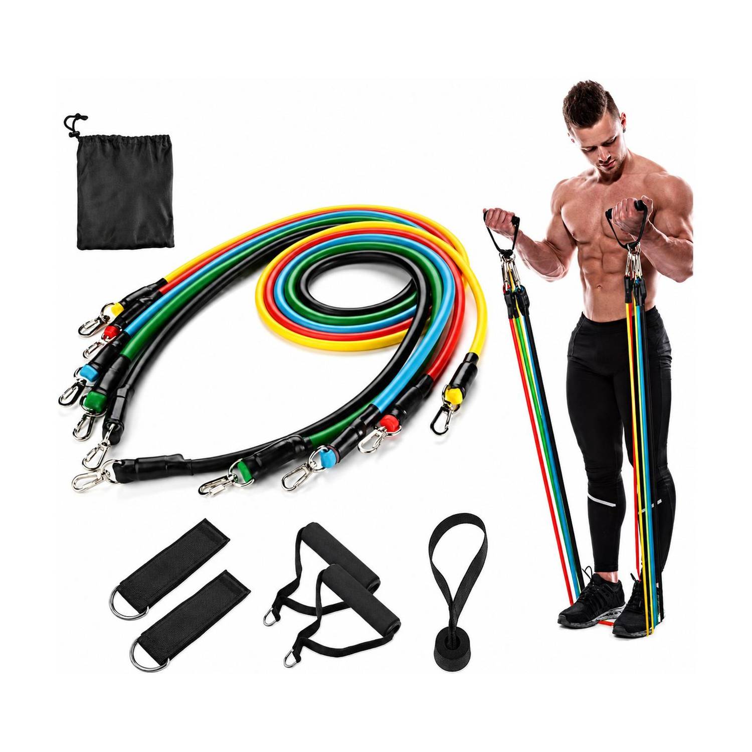 Fitness Scout 5-Pack Resistance Bands - Image 1