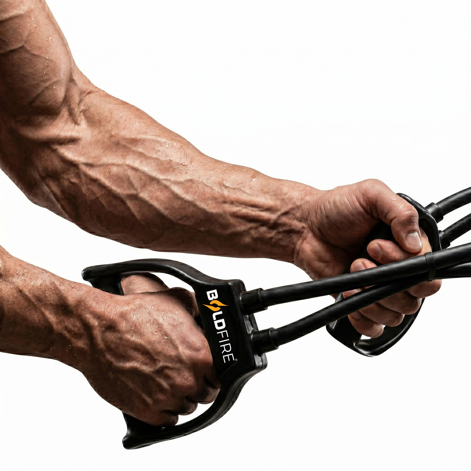 Image of BoldFire Double Toning Tube,Exercise & Stretching Resistance Band for Men & Women Resistance Tube