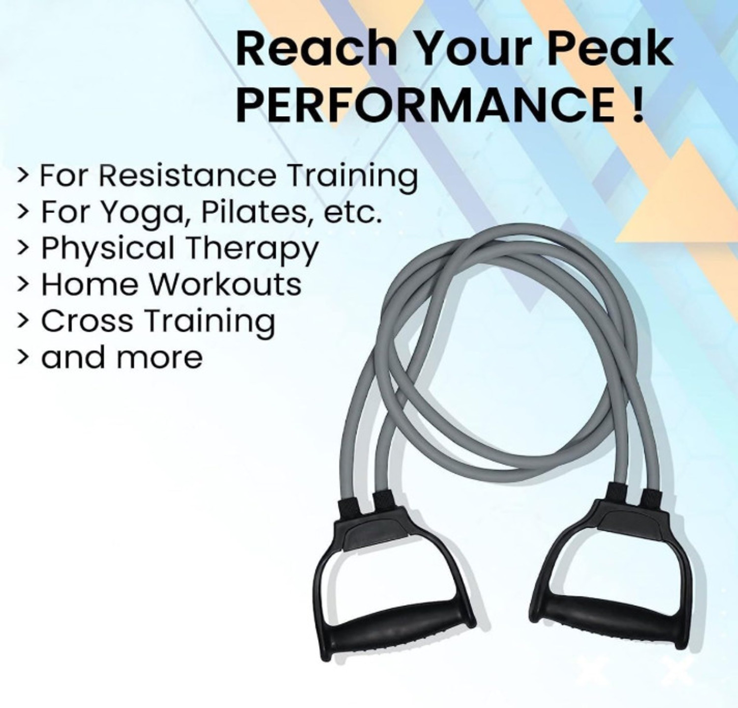 Image of UKARUS Toning Tube + Pencil Skipping Rope +hand Gripper for Unisex Hand Grip /Fitness Grip