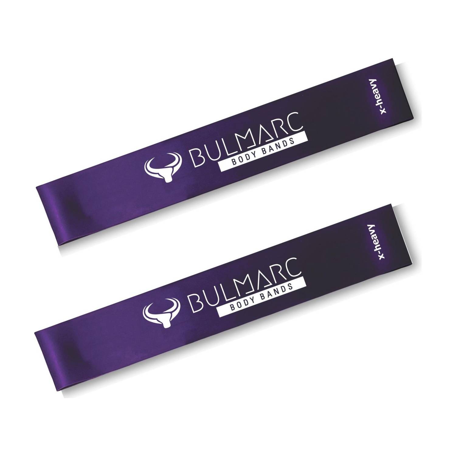 Bulmarc Set of 2 X-Heavy Resistance Bands (60 - 85 lbs) Resistance Tube