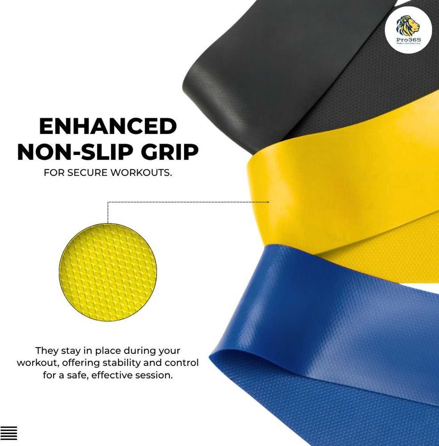 Image of PRO365 Latex Mini Loop Bands Medium Resistance | Stretching, Toning & Workout Bands Resistance Tube