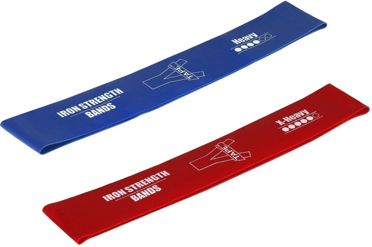 A-TAPE Resistance Loop Bands – Exercise & Strength Training Set with Carry Case Resistance Tube