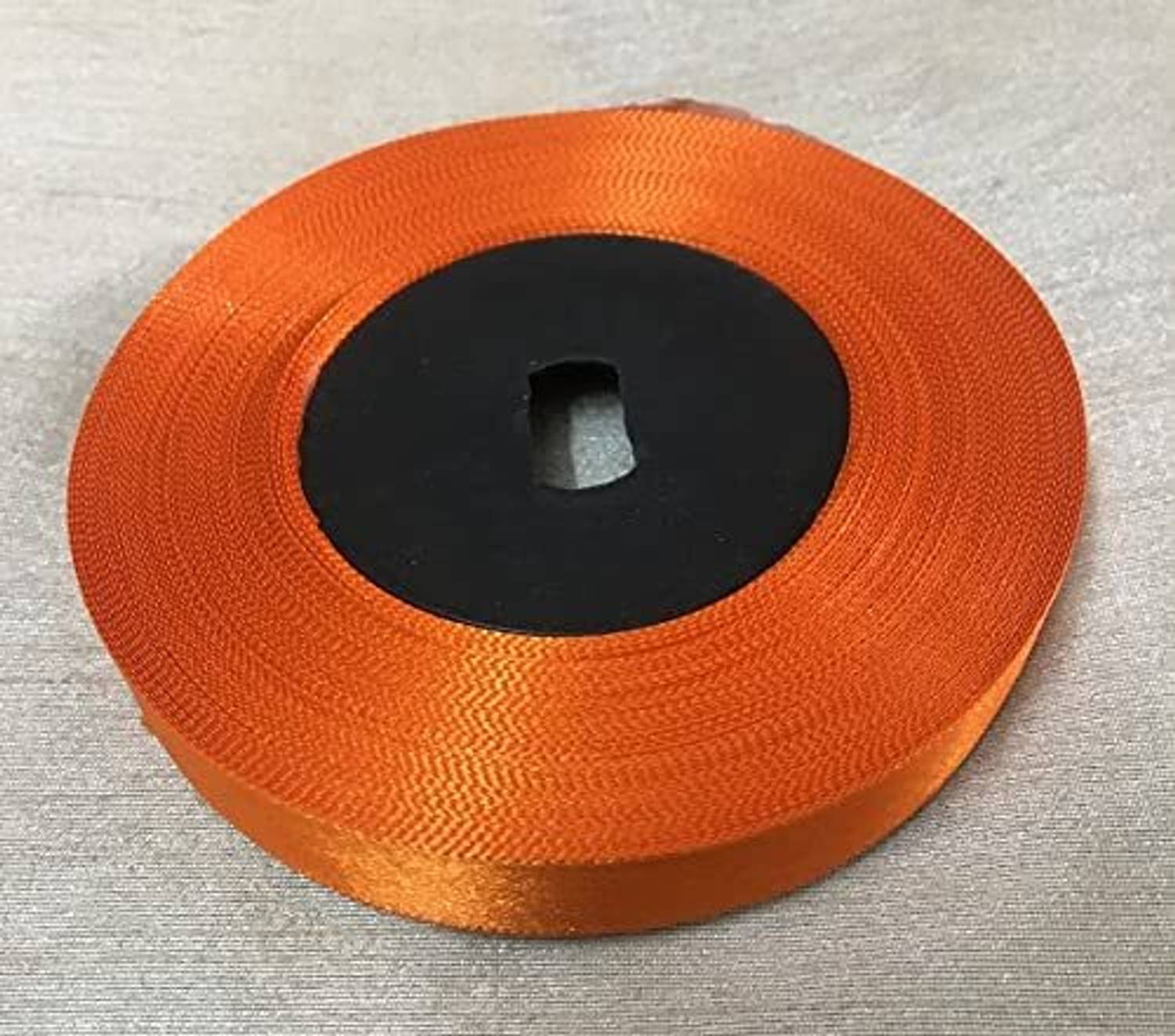 Buzzingbee Multi-Purpose 0.5 Inch 18M Orange Satin Ribbon