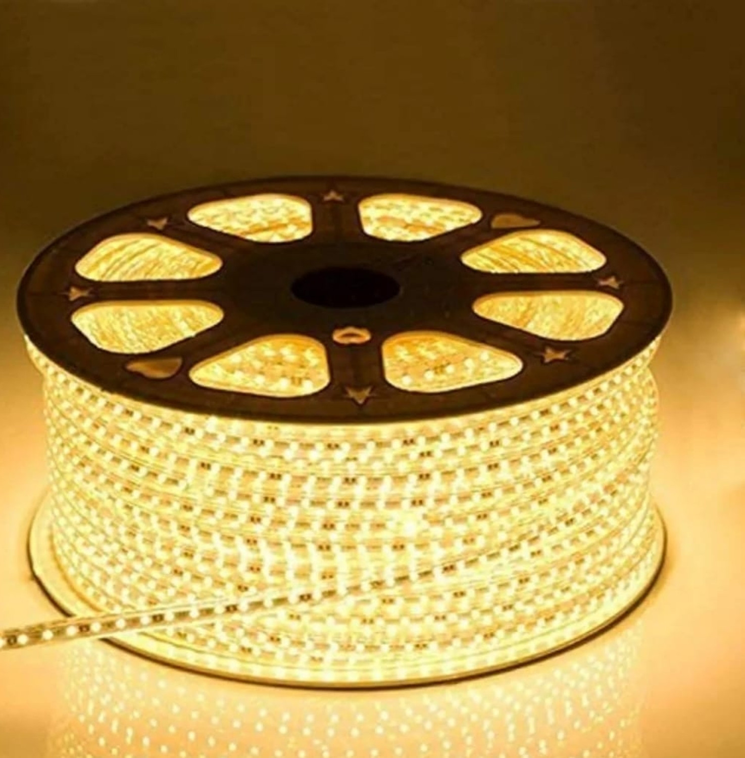Image of RU Lights 600 LEDs 5 m Yellow Steady Strip Rice Lights