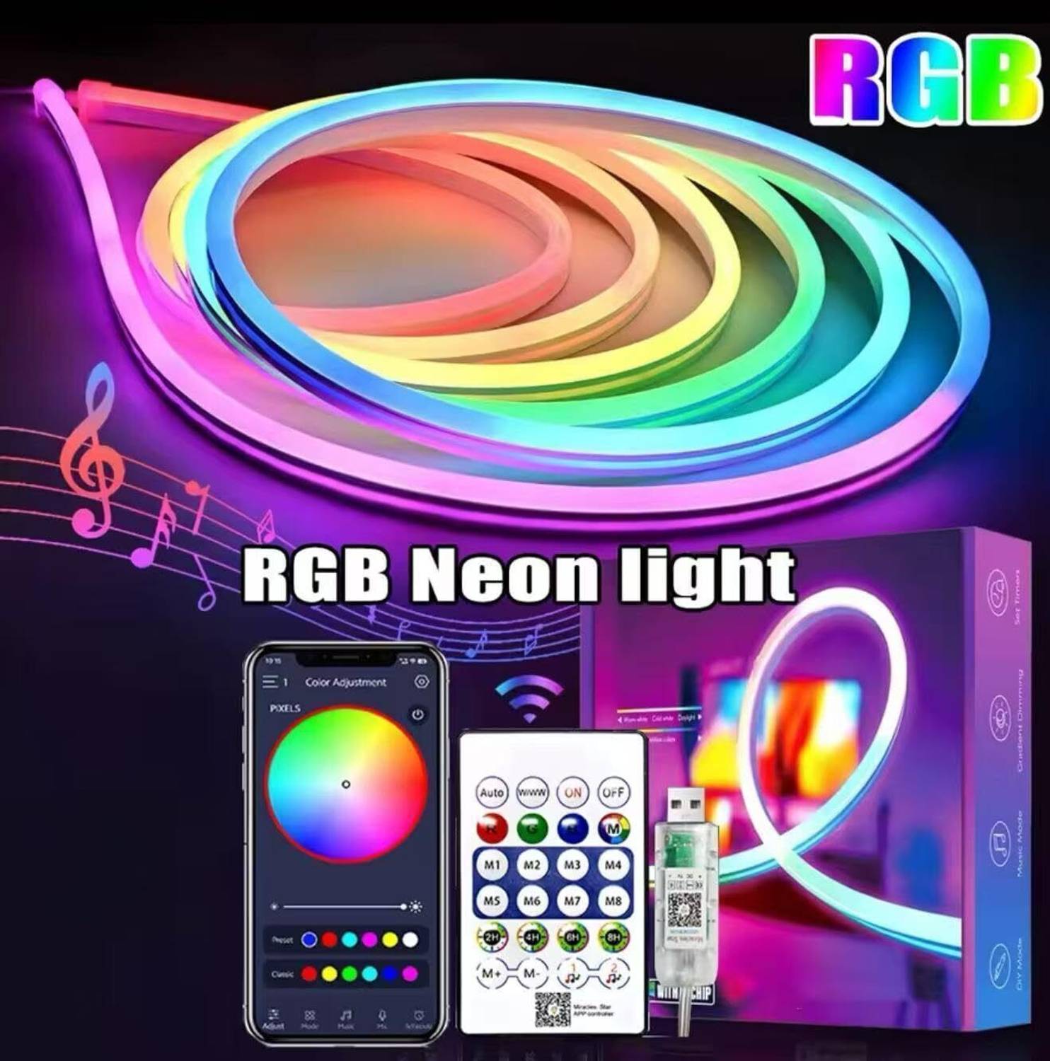 Refulgix 500 LEDs 5m Multicolor Strip Lights - Image 4