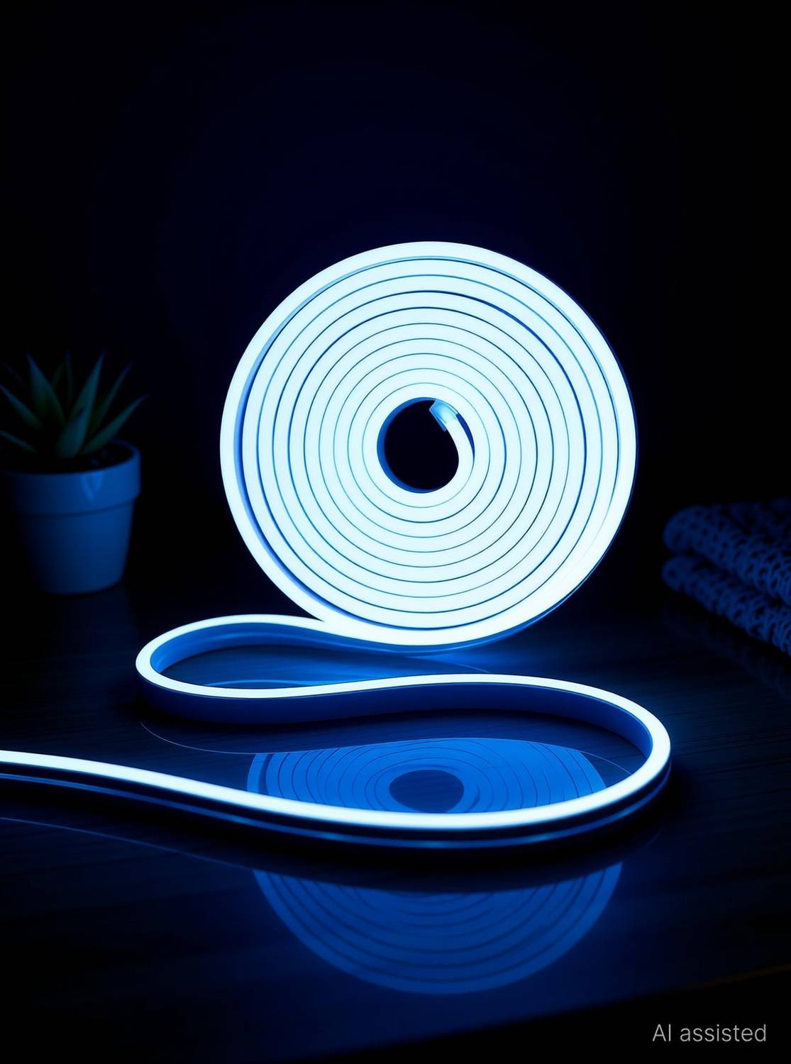 primeled 600 LEDs 5m Blue Steady Strip Rice Lights Pack of 1 - Image 2