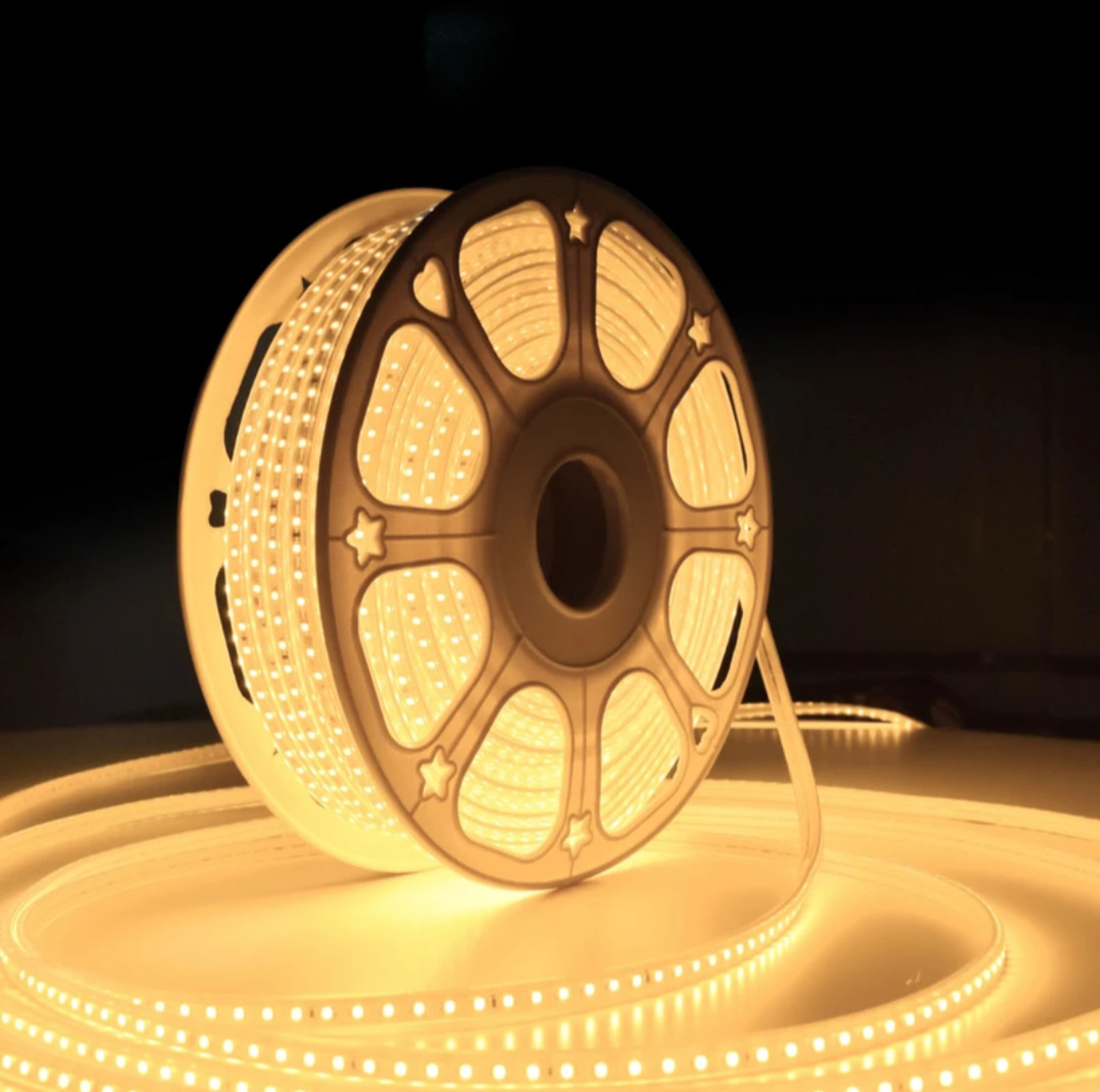 Image of RU Lights 600 LEDs 5 m Yellow Steady Strip Rice Lights