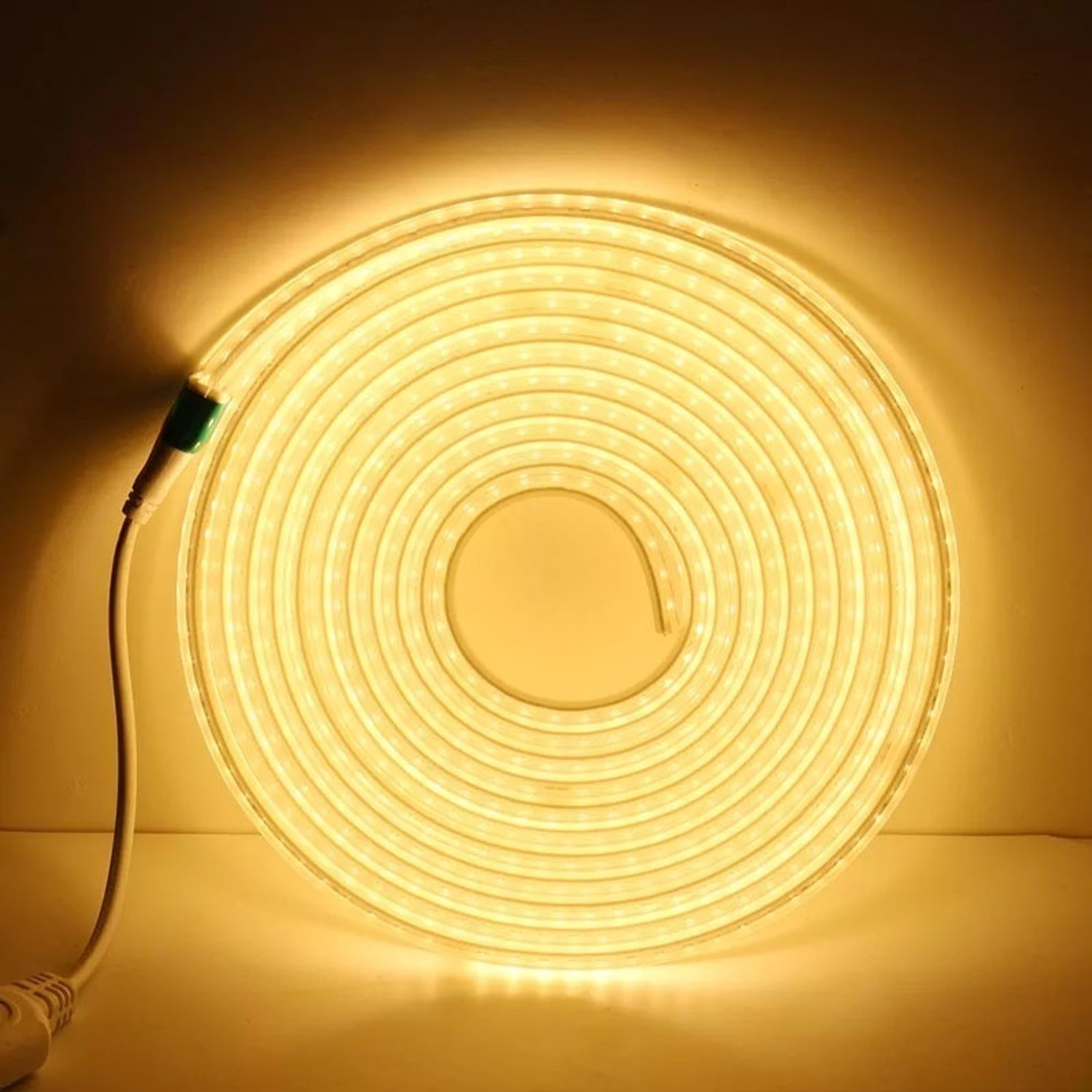 Image of DECENT AIR SYSTEM 600 LEDs 5 m Yellow Steady Strip Rice Lights