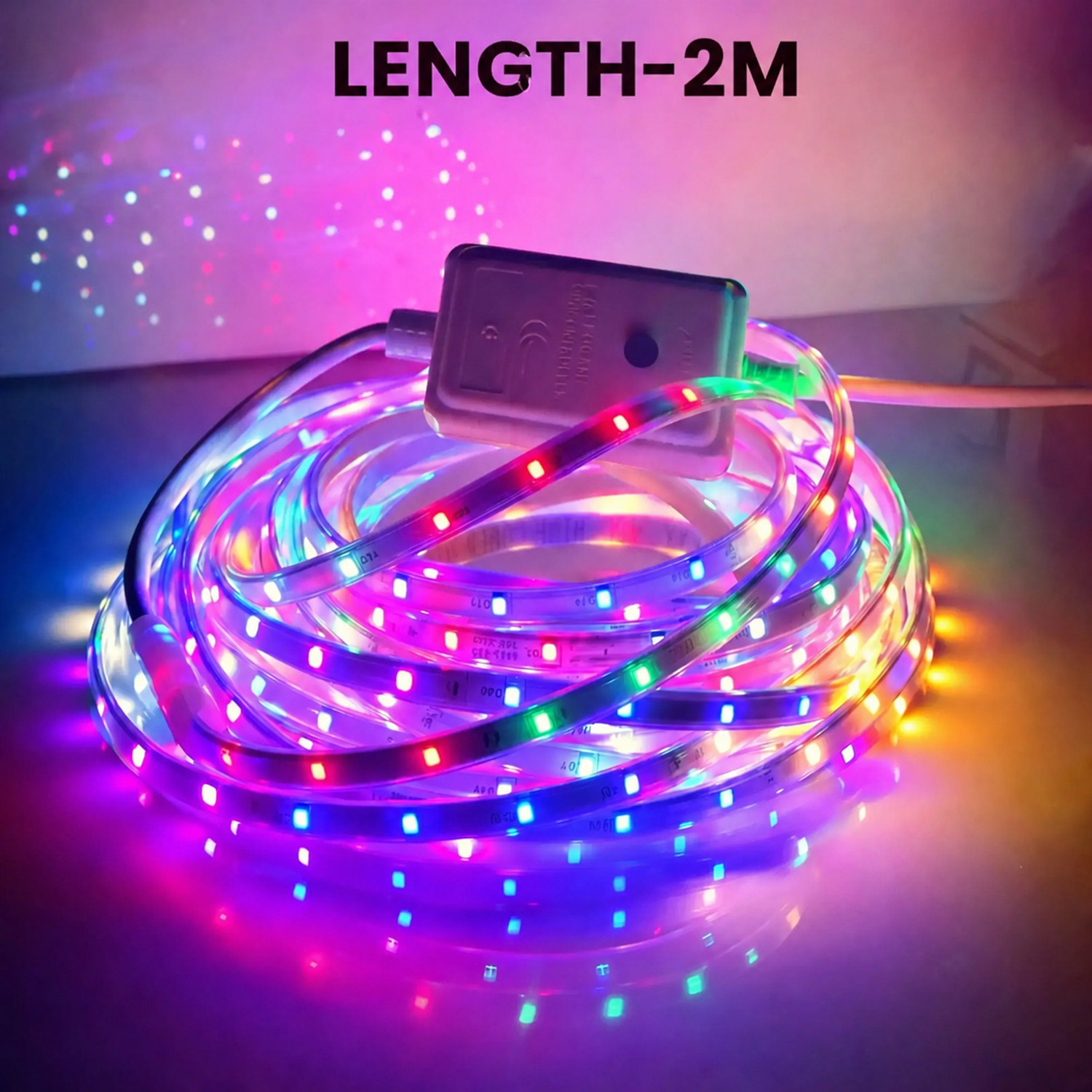 Image of spark world 1200 LEDs 2 m Multicolor Steady Strip Rice Lights