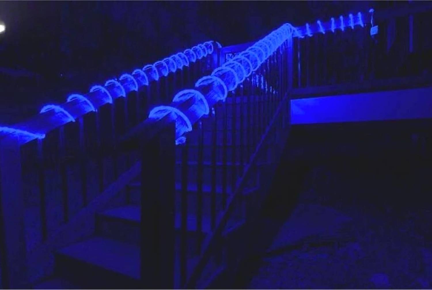 spark world 1200 LEDs 10m Blue Rice Lights - Image 2