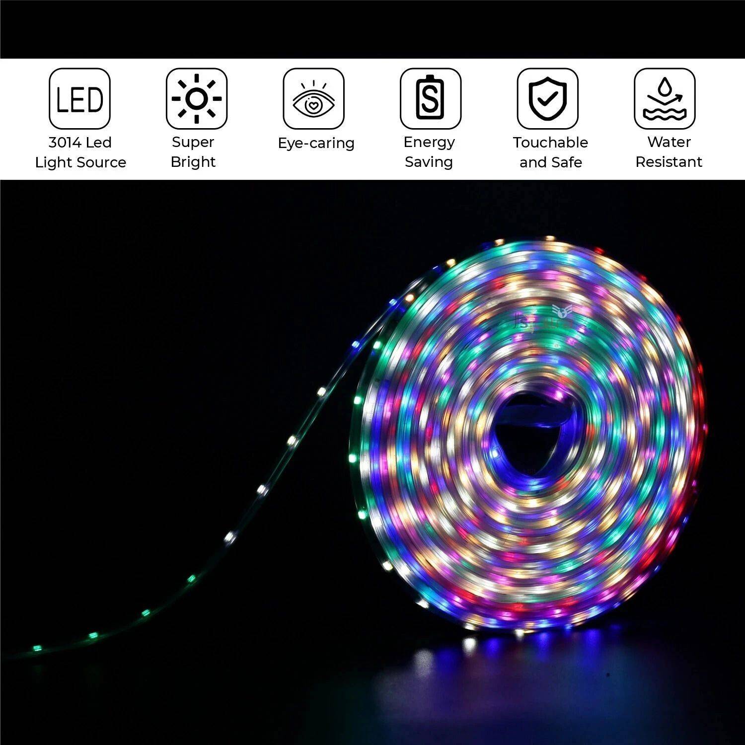 JS ULTRA 1200 LEDs 10.01m Multicolor Strip Lights - Image 2