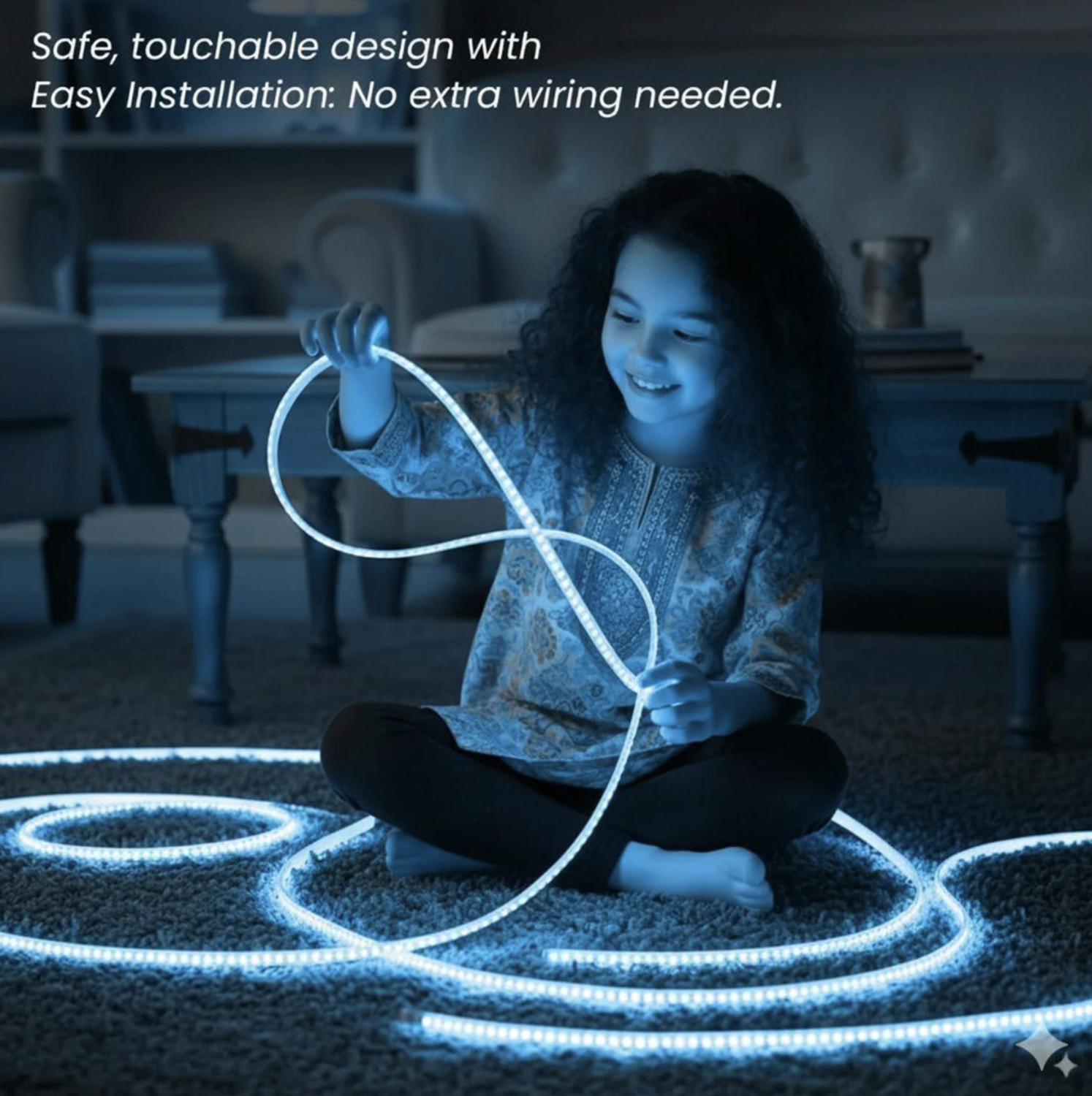Image of Peafowl Wholesale 1200 LEDs 10.16 m Transparent Steady Strip Rice Lights (Pack of 1)