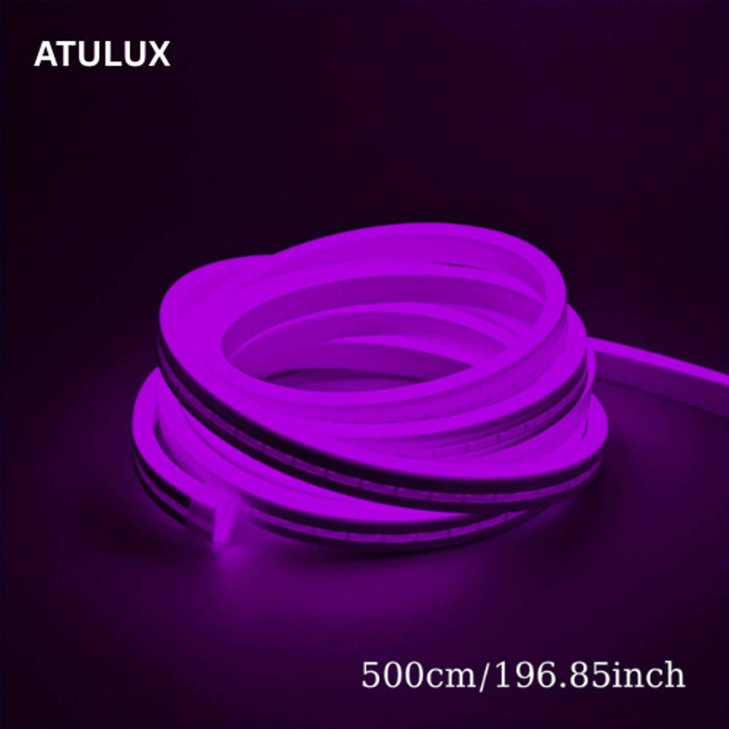 ATULUX 600 LEDs 5 m Purple Steady Strip Rice Lights