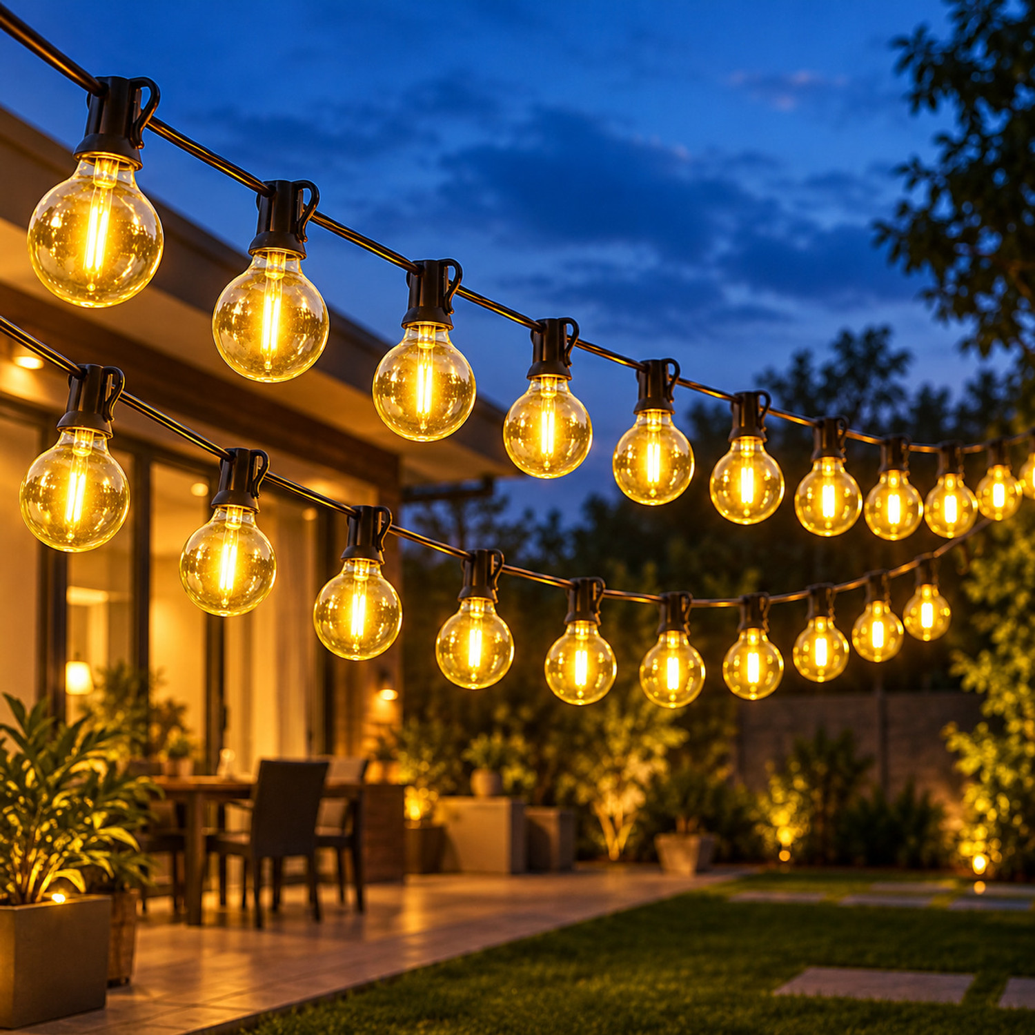 Image of One94Store 25 LEDs 8 m Yellow Steady Bulb Rice Lights (Pack of 1)