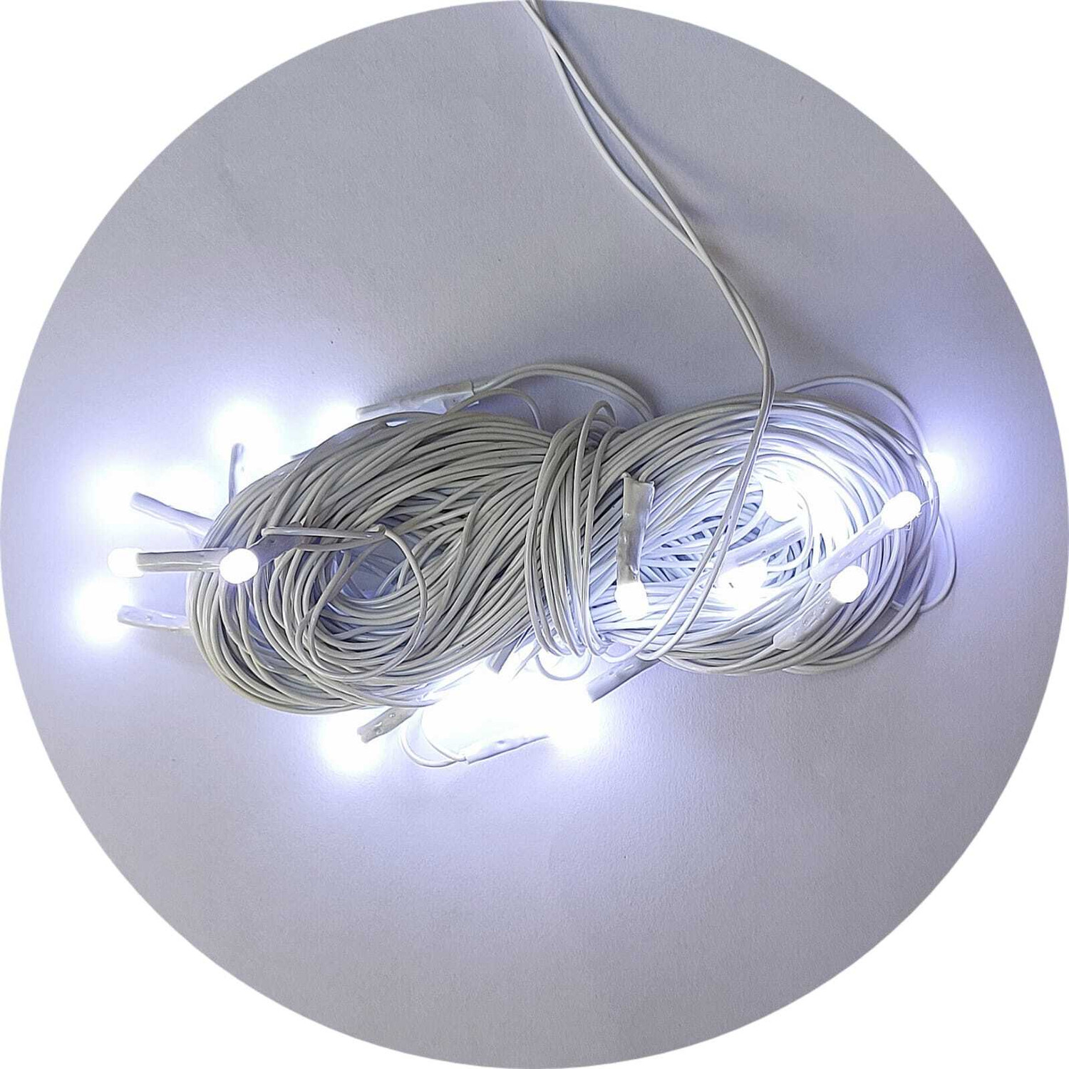 Image of AP Source 40 LEDs 11.5 m Red, Green, Blue, Yellow, Pink, White Steady Ball Rice Lights