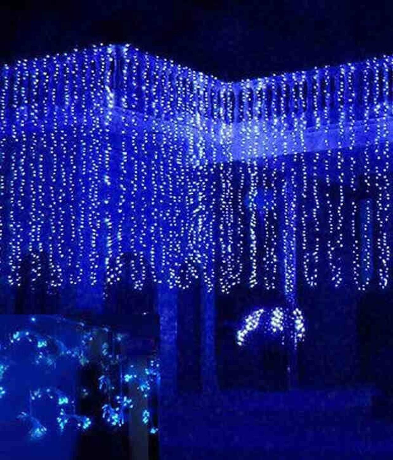 GO HOOKED 75 LEDs 13.97 m Blue Steady String Rice Lights (Pack of