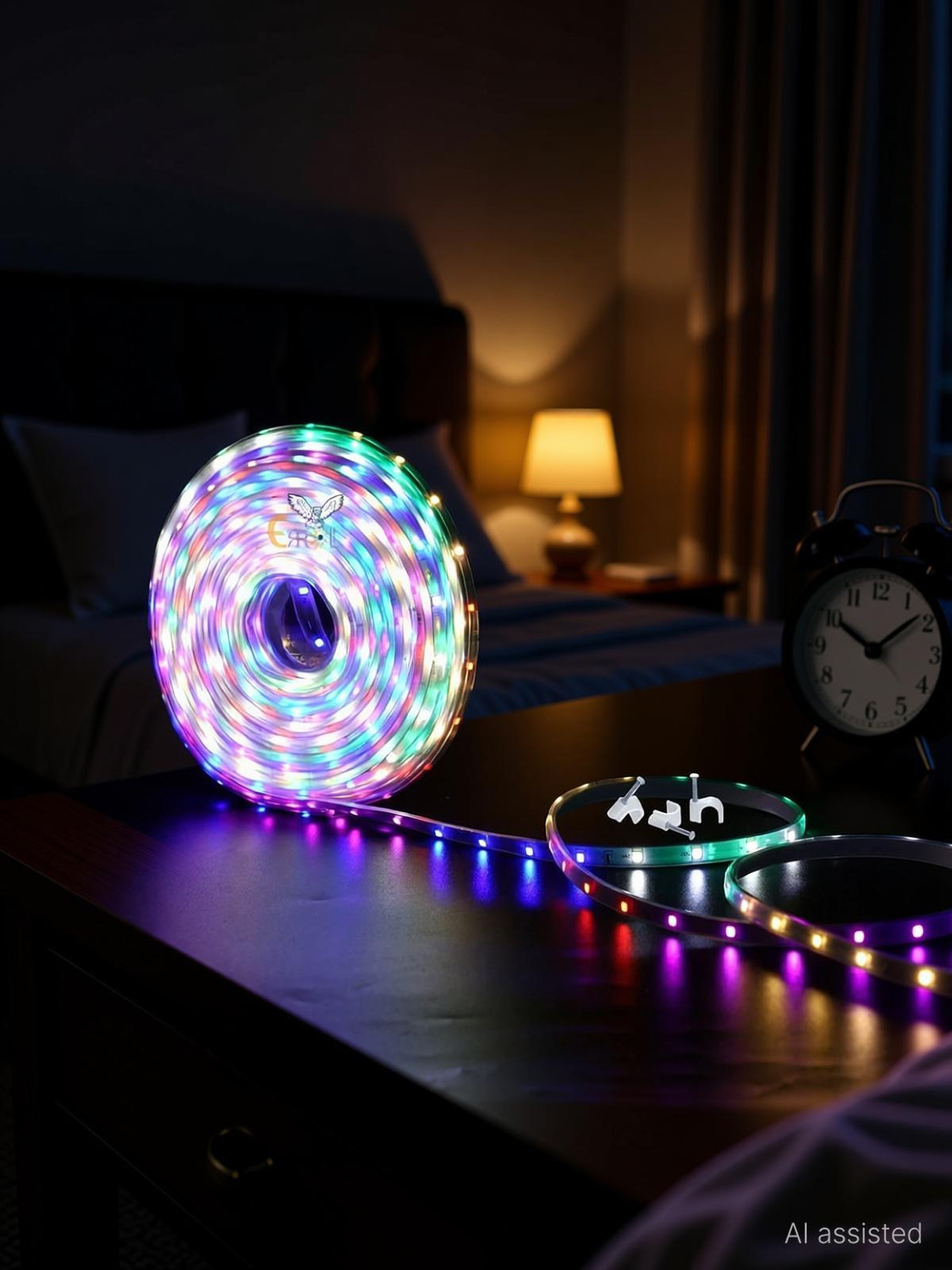 Image of Errol 1199 LEDs 10.03 m Multicolor Steady Strip Rice Lights