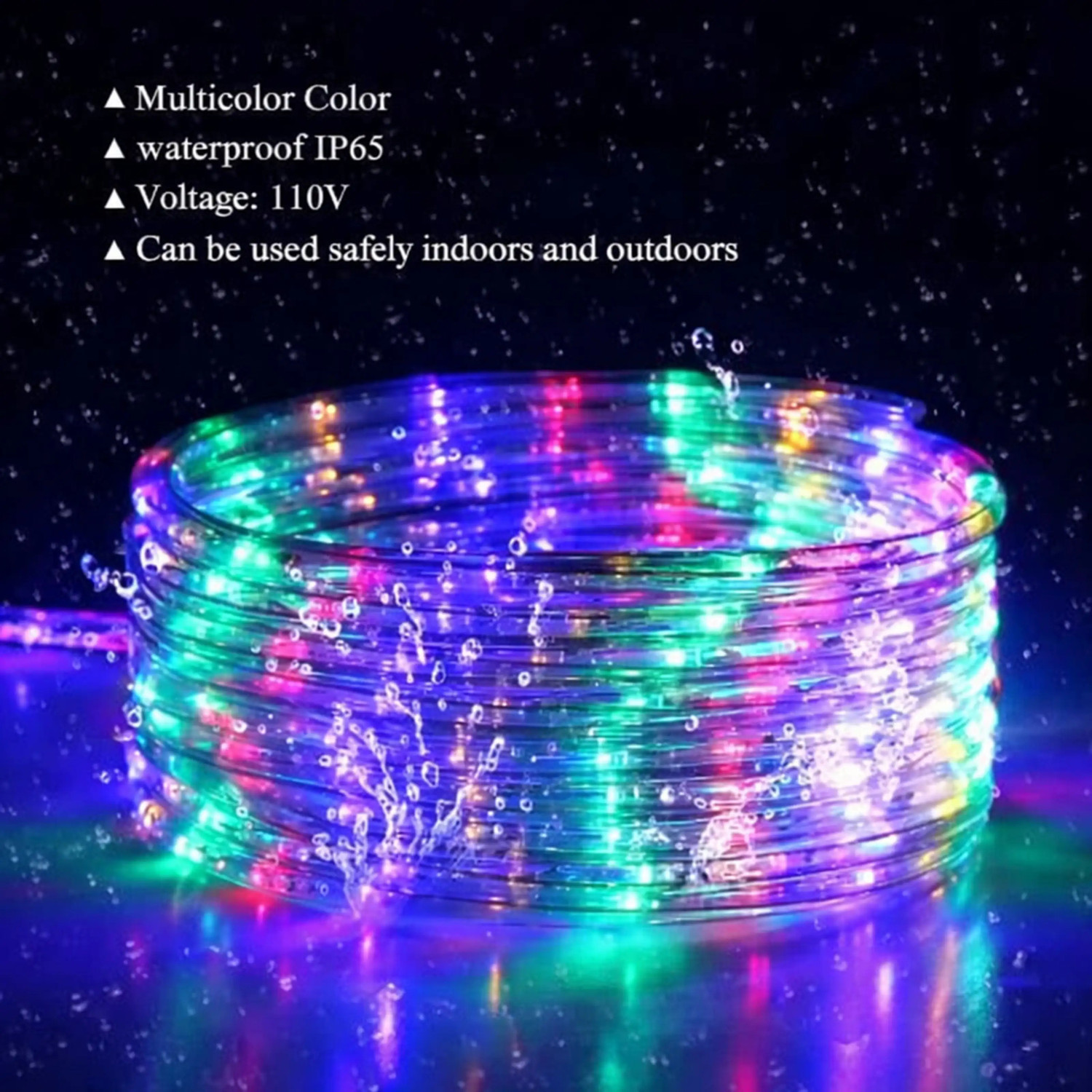 Image of spark world 1200 LEDs 2 m Multicolor Steady Strip Rice Lights