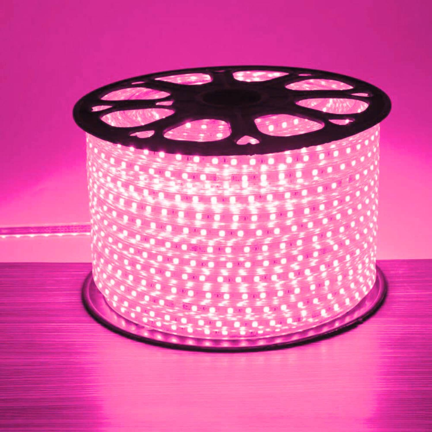 Volt Vision 1200 LEDs 20m Pink Steady Strip Rice Lights - Image 4