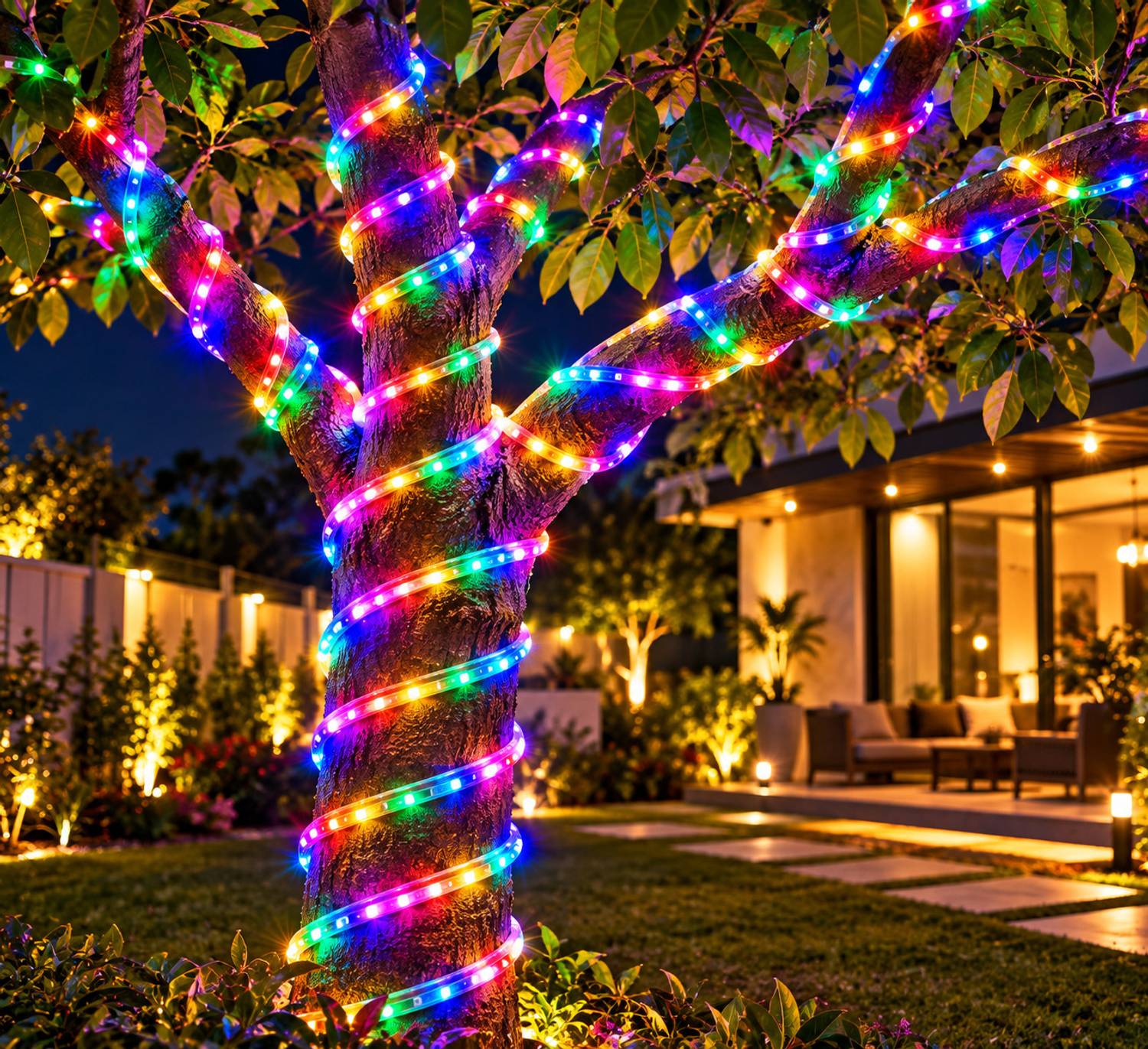 Longitude 1200 LEDs 10m Multicolor Rice Lights - Image 4