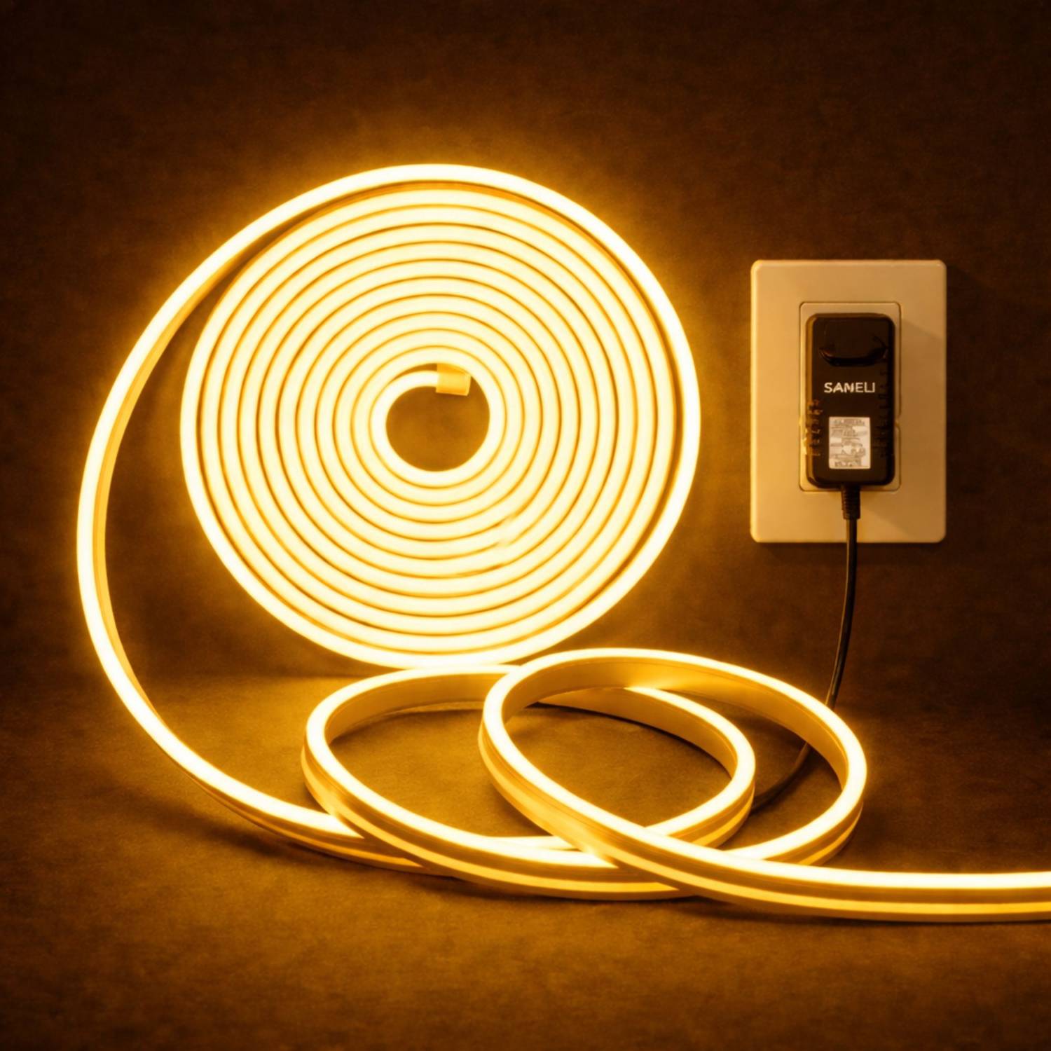 ATULUX 600 LEDs 5 m Gold Steady Strip Rice Lights