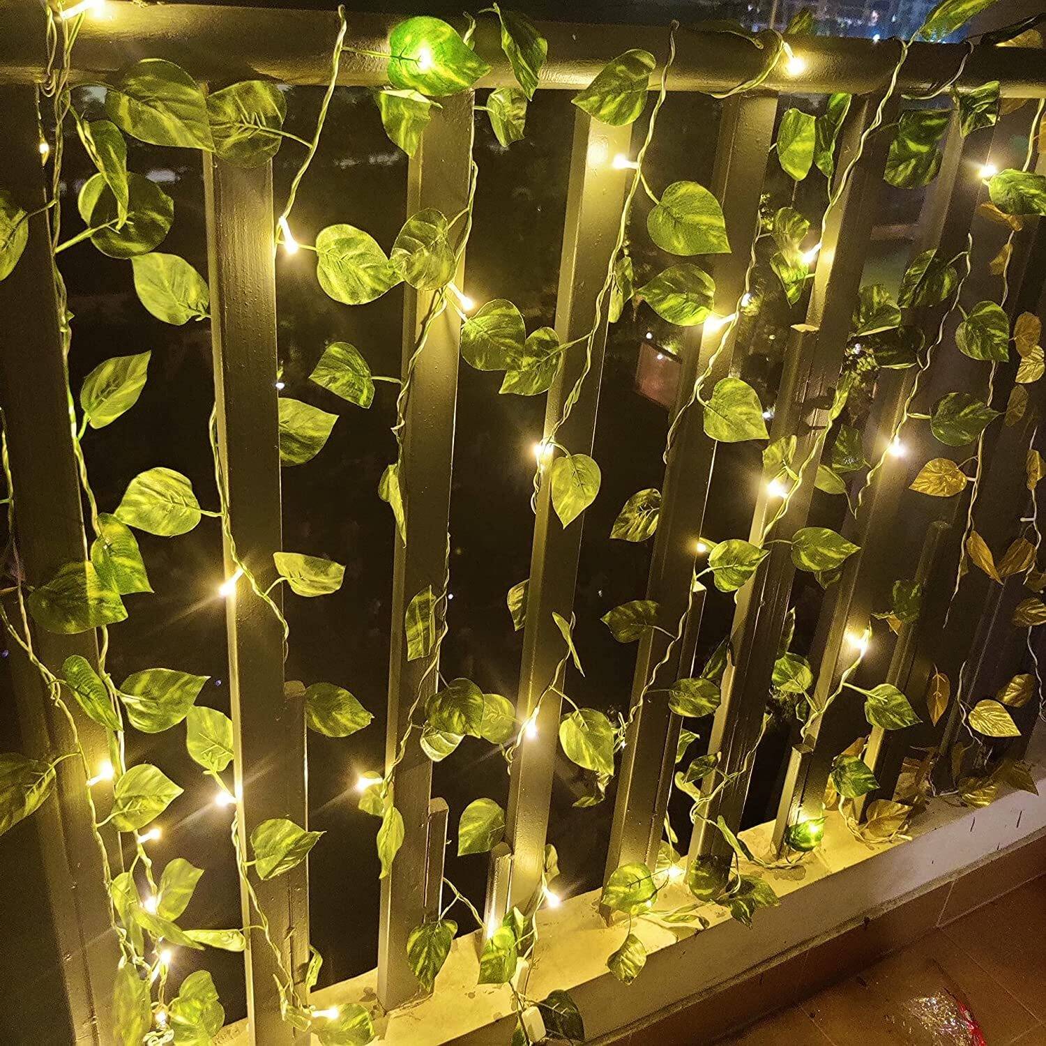 alila 16 LEDs 3.5 m White Steady Leaf Rice Lights